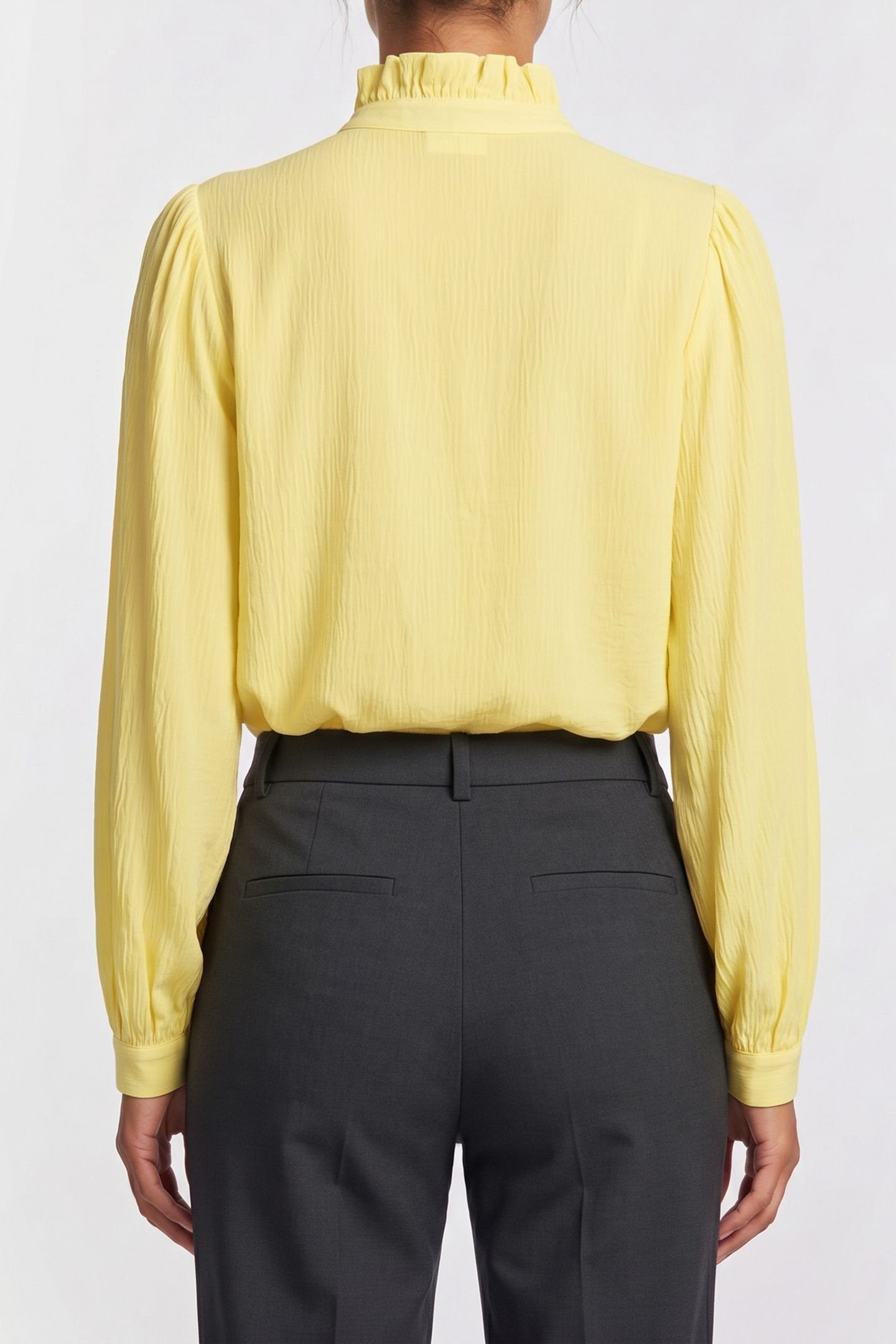 BLOUSE LUX BUTTER YELLOW 2