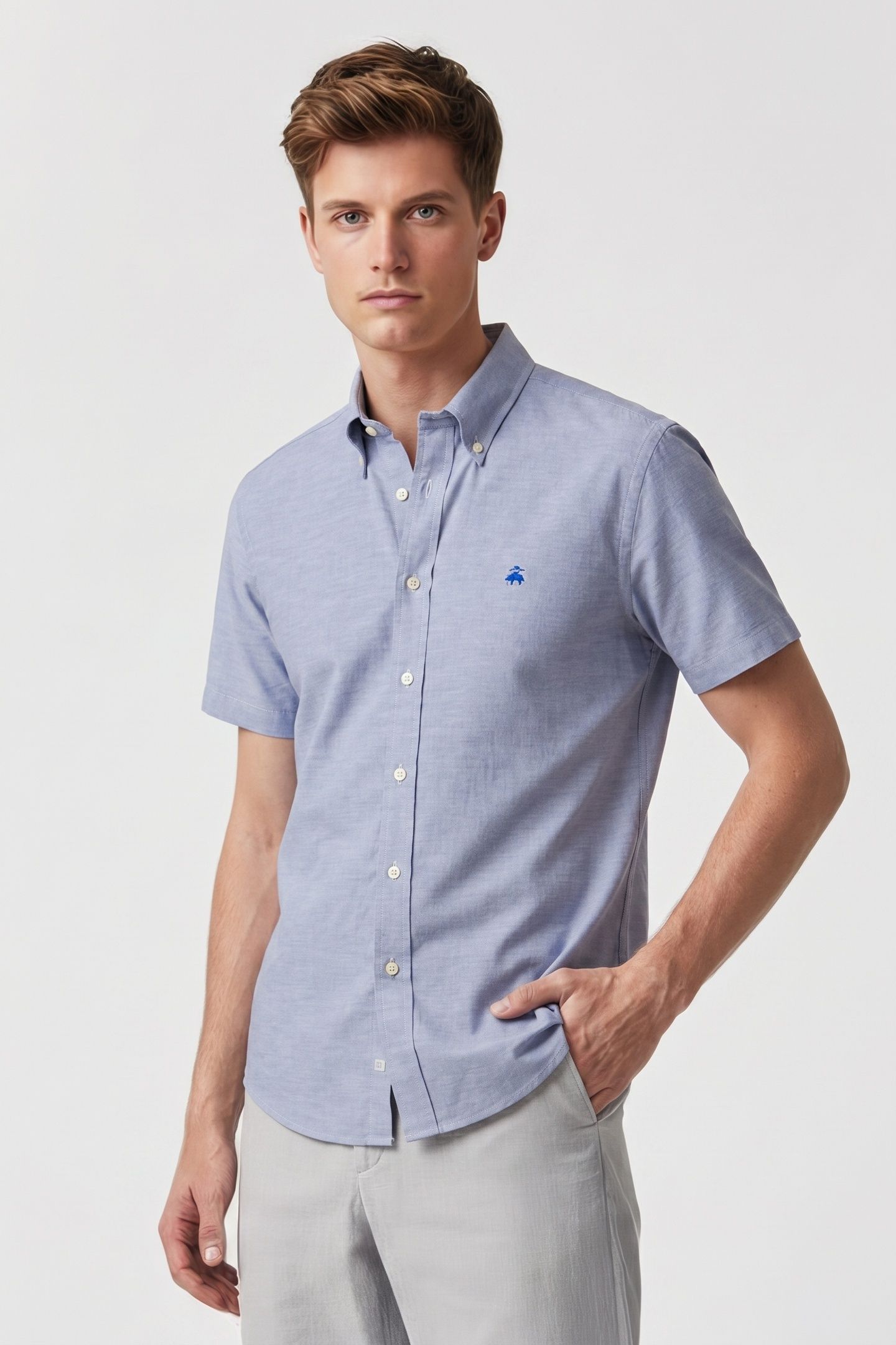 NON-IRON OXFORD STRETCH SOLIDS REGULAR SODALITE 1