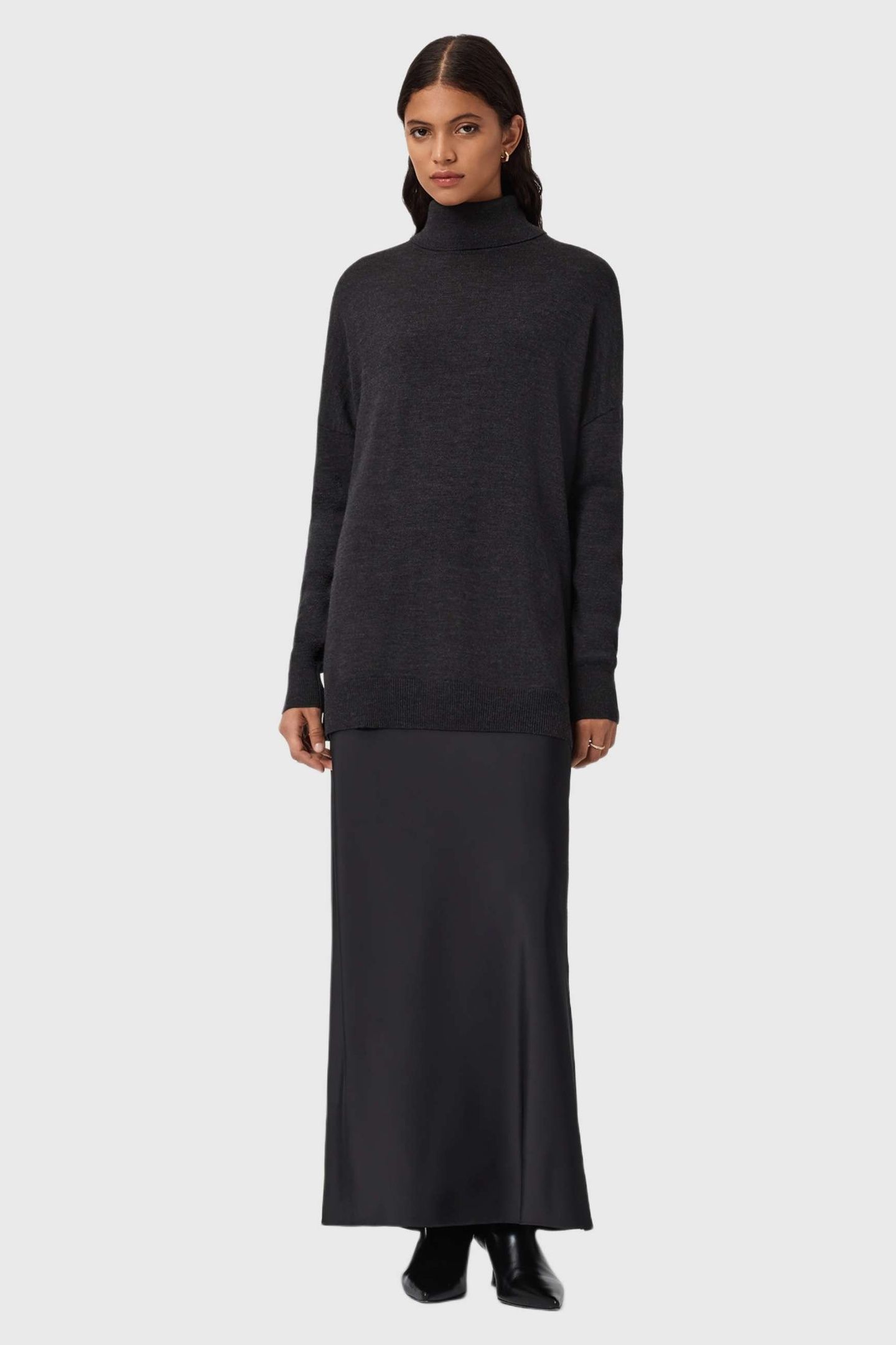 JUNO DRESS SHADOW BLACK 3
