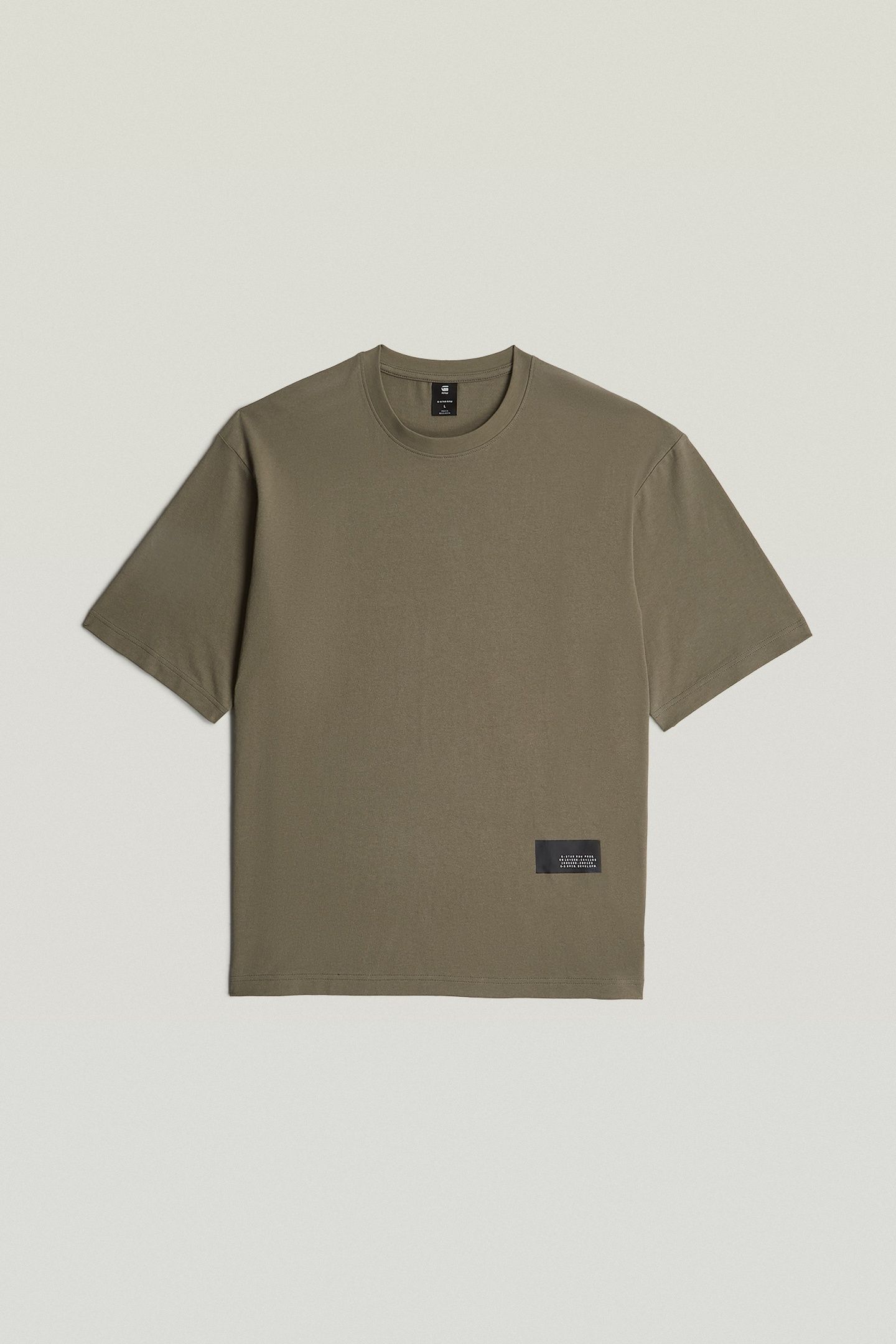 BADGE BOXY R T DARK BROWN 5