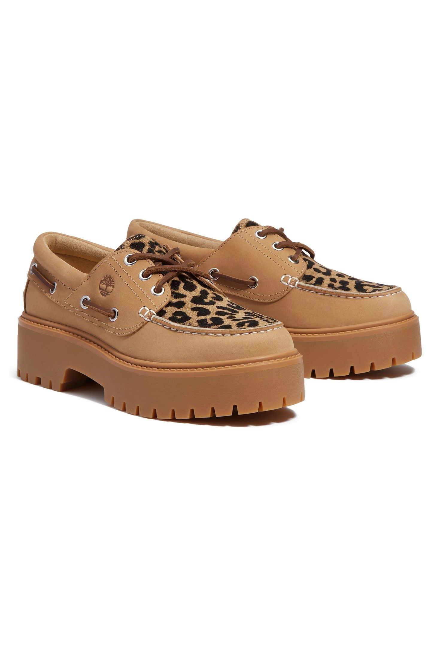 STONE STREET BOAT SHOE MEDIUM BEIGE NUBUCK 2
