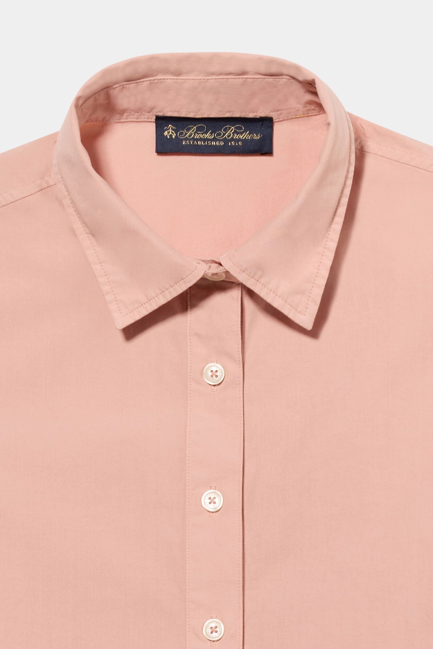 BALLOON SLEEVE SHIRT COTTON SALMON 5