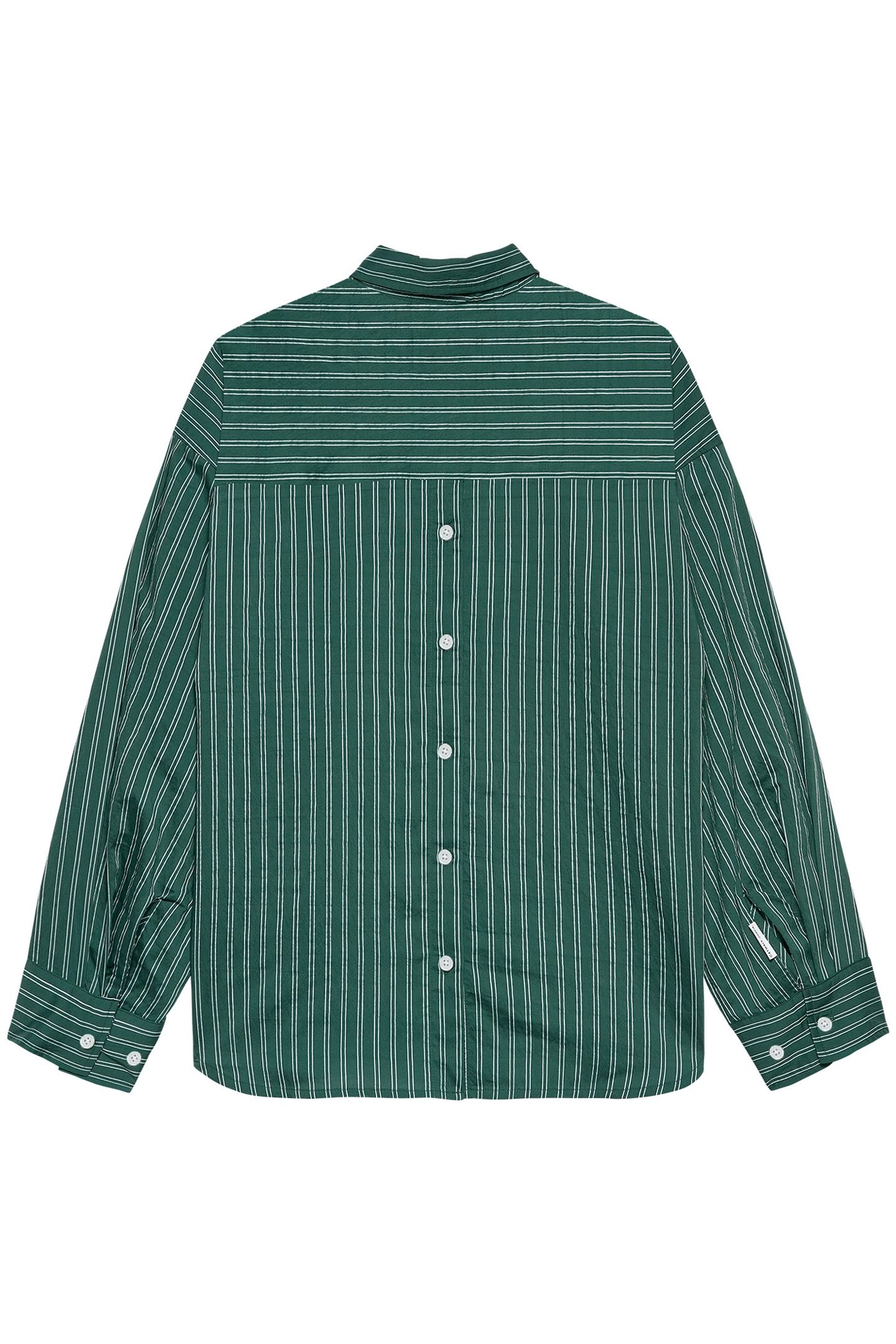 DOUBLE PLACKET BLOUSE SEA MOSS 5