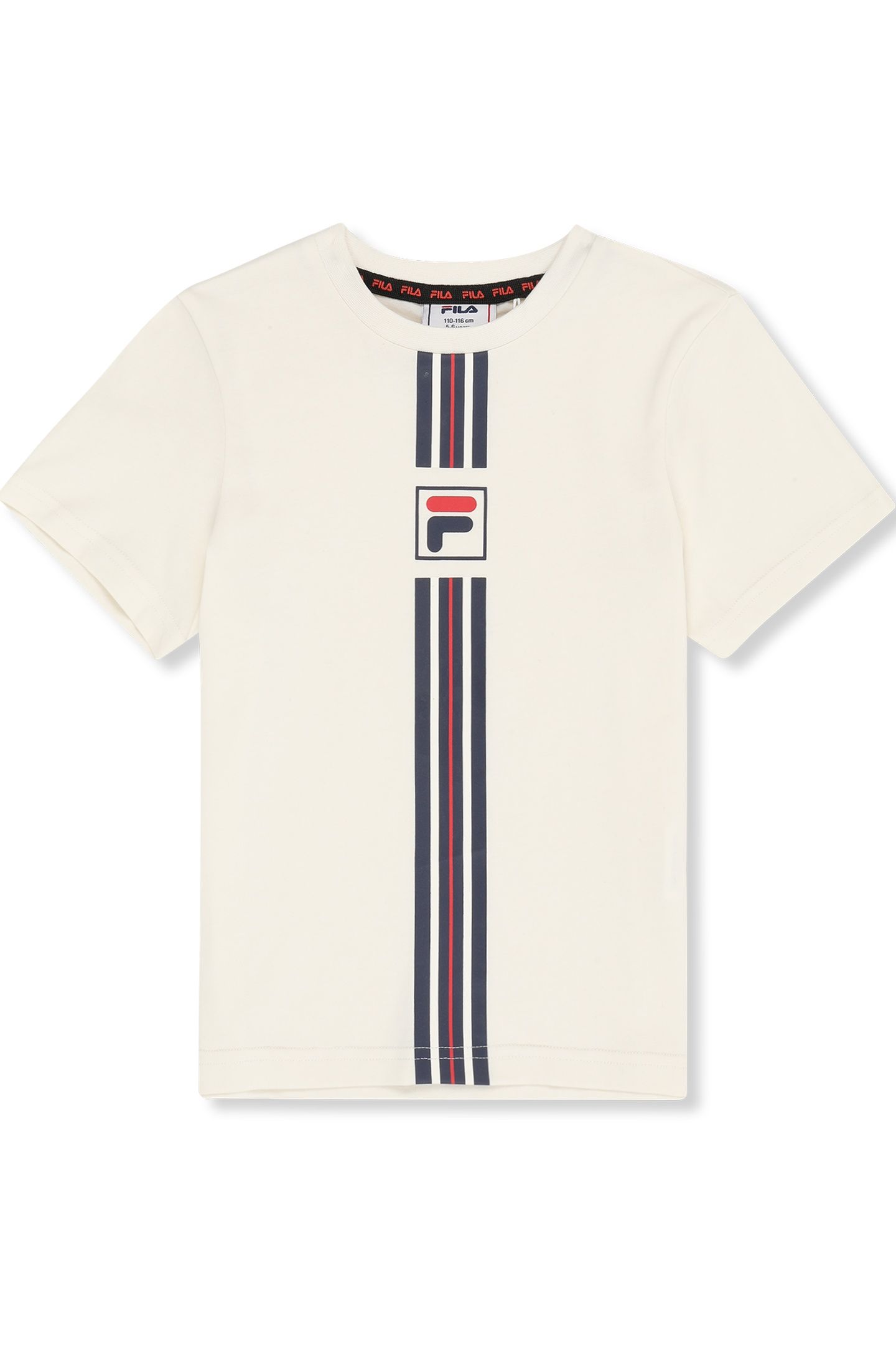 MONTEREGGI REGULAR HERITAGE TAPE T-SHIRT EGRET 1