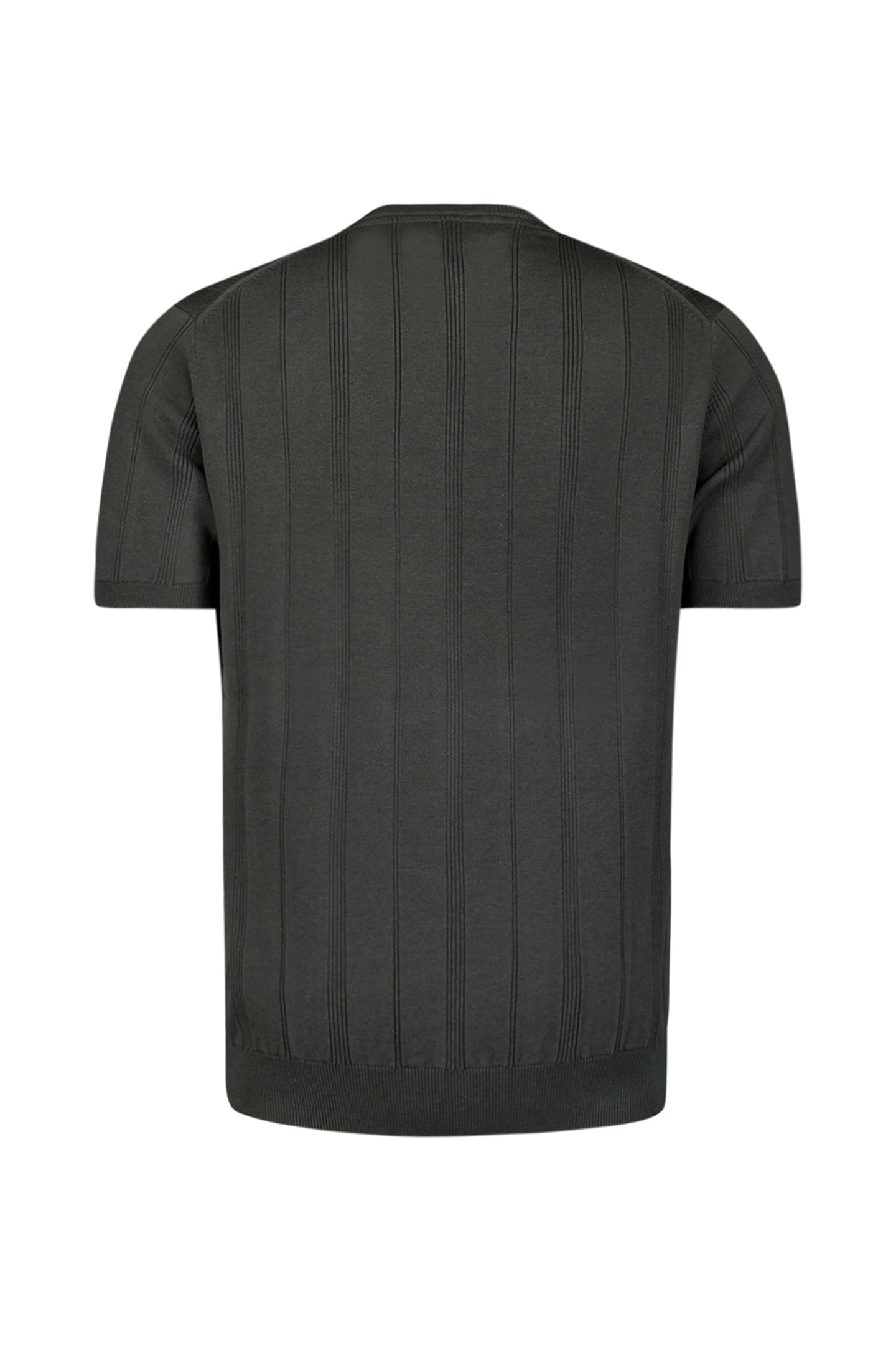 PULLOVER SHORT SLEEVE CREWNECK DROPNEEDLE STRIPES DARK STEEL 2