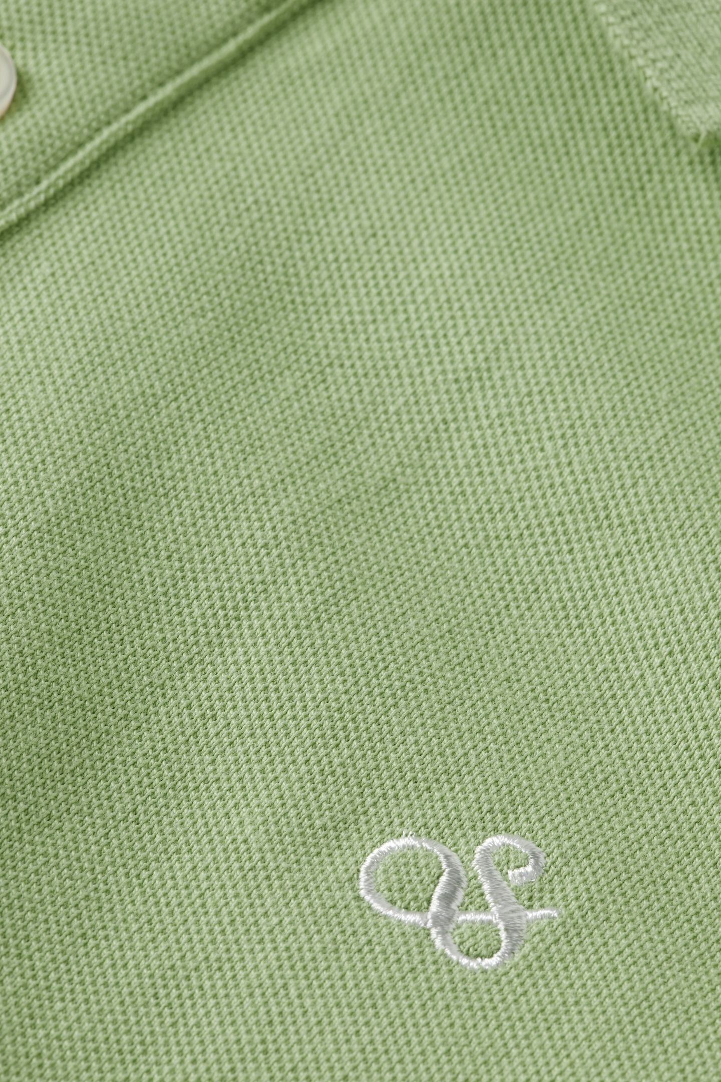 SEASONAL CORE - COTTON PIQUE REGULAR FIT POLO PISTACHIO 7