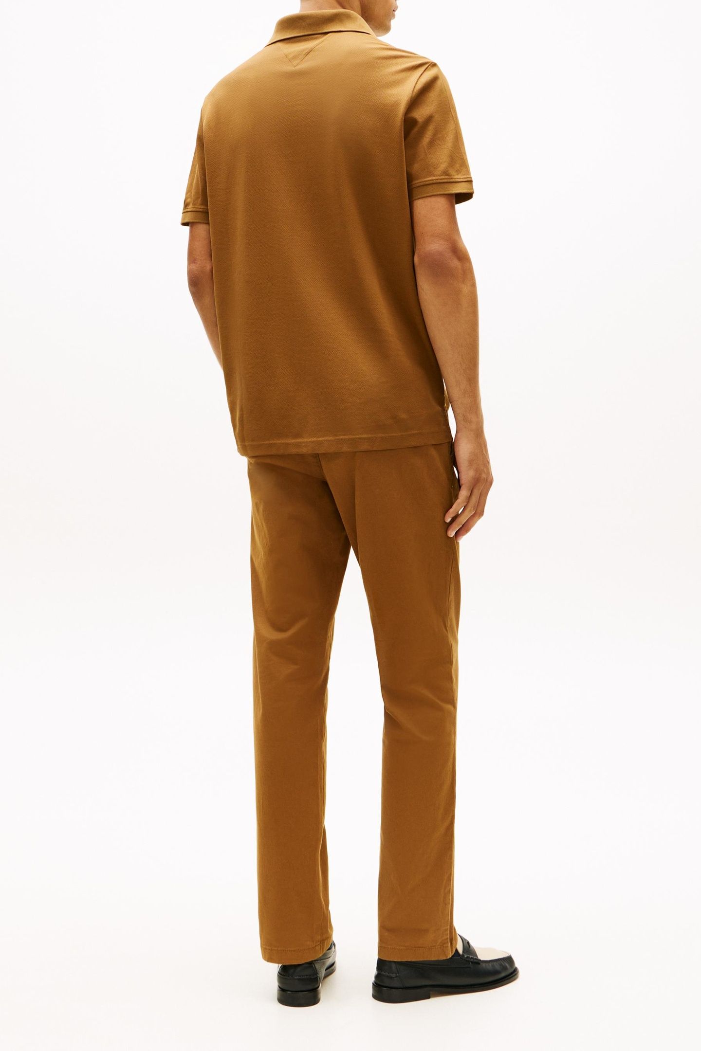 HIDDEN PLACKET REGULAR POLO HIGHLAND KHAKI 3