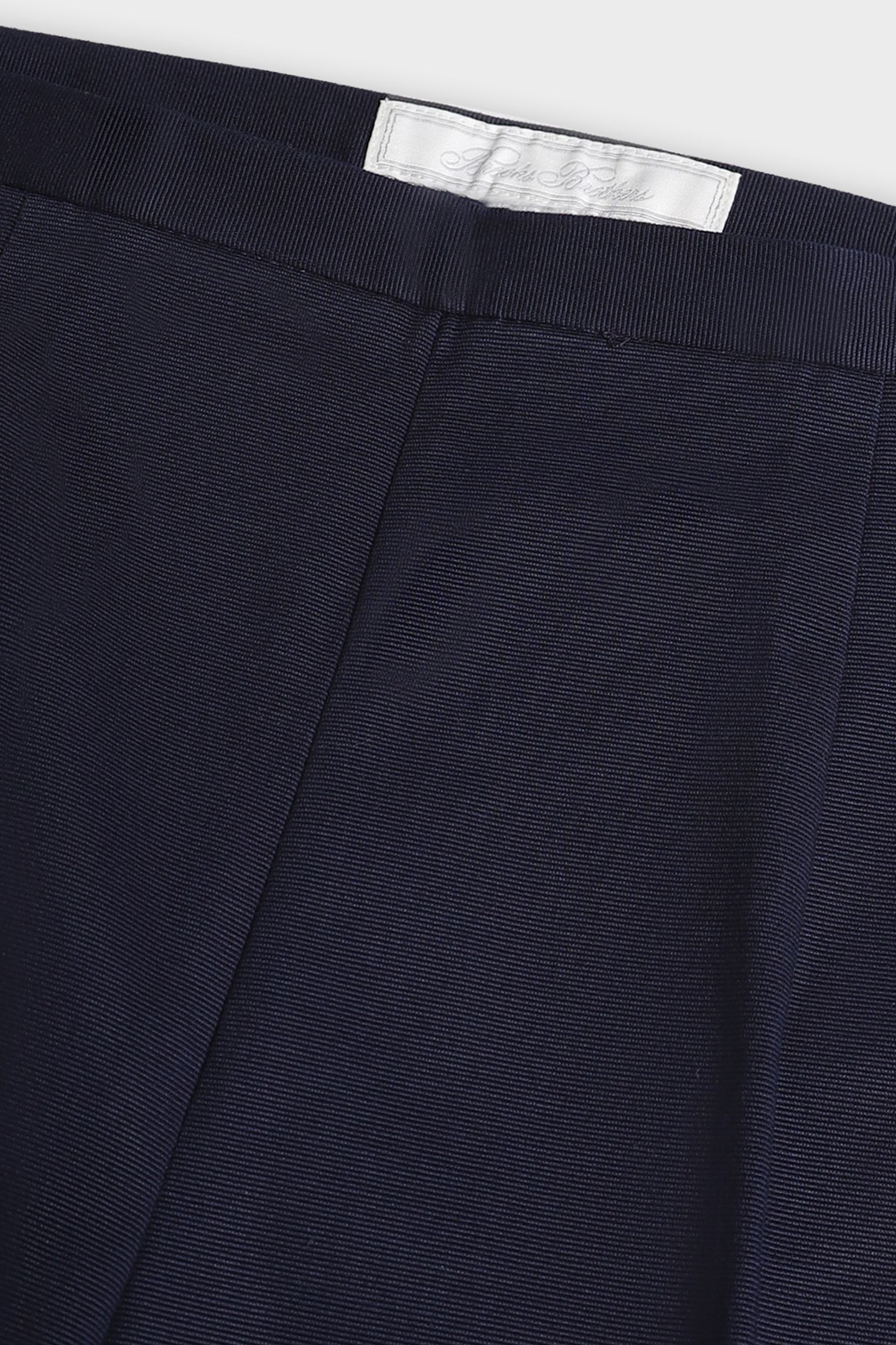 SLIM FIT FAILLE TROUSERS NAVY 4