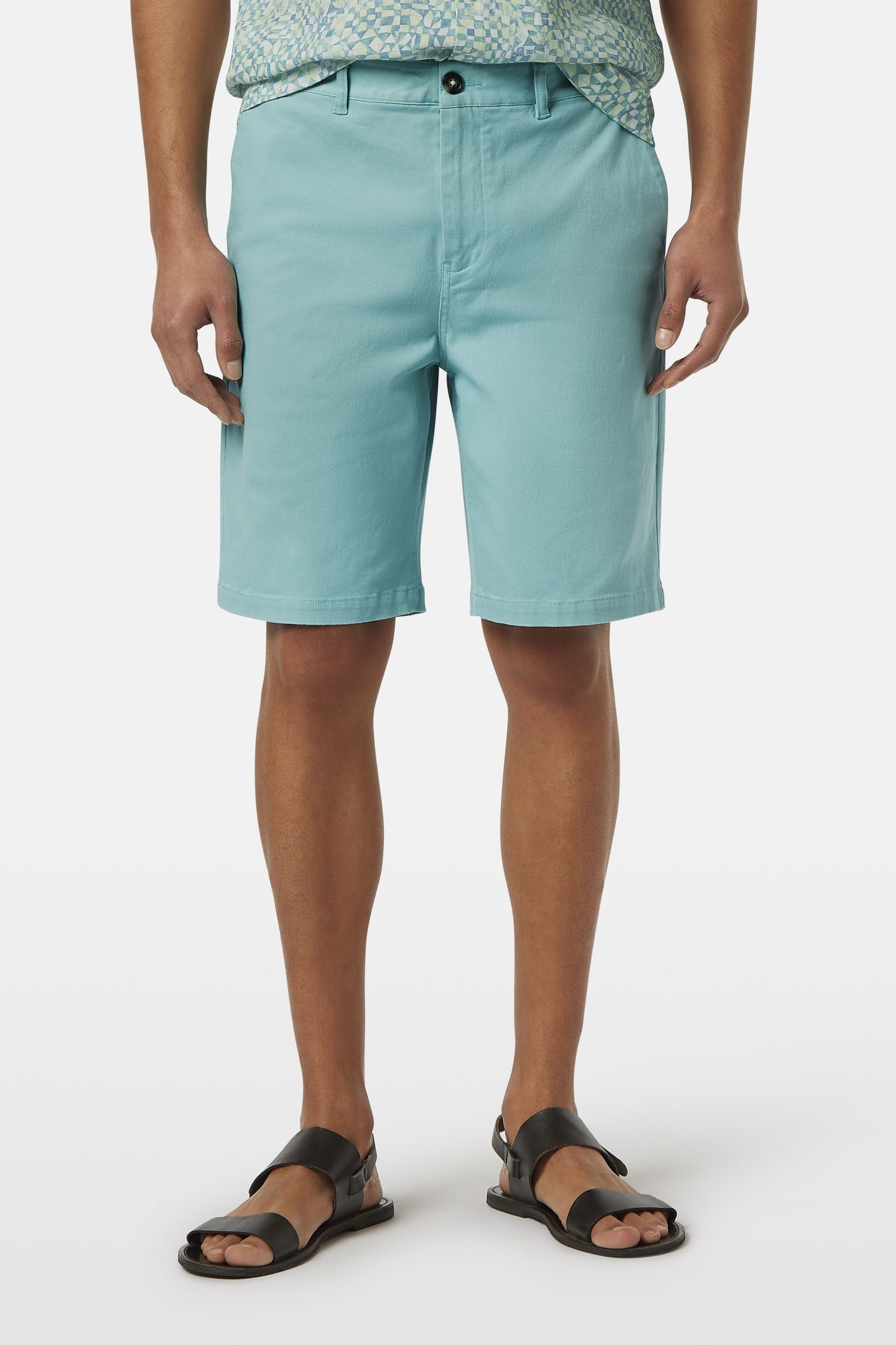 SEASONAL CORE - STUART WASHED COTTON-BLEND TWILL CHINO SHORT 1