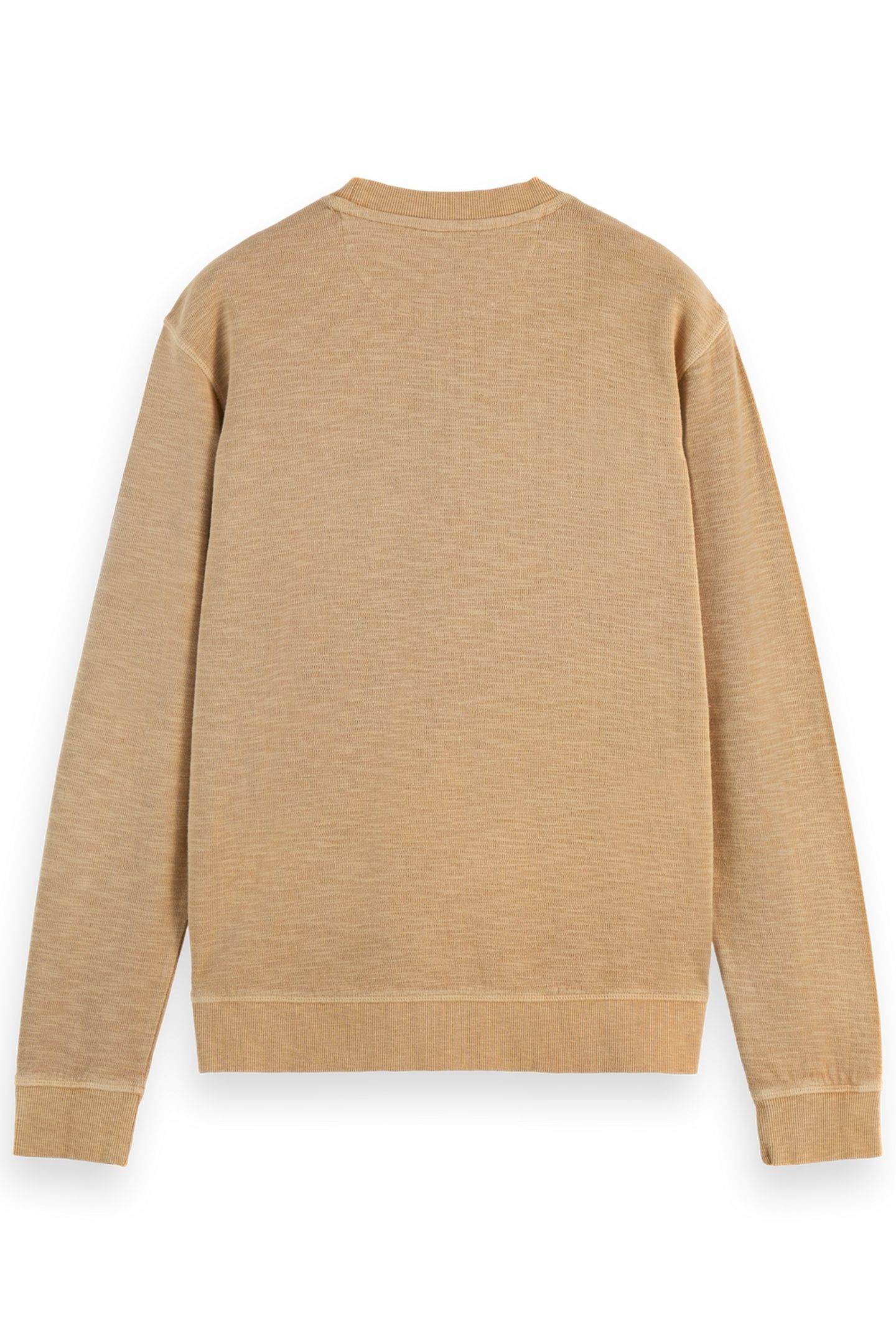 GARMENT DYE STRUCTURED SWEATSHIRT SAND 2
