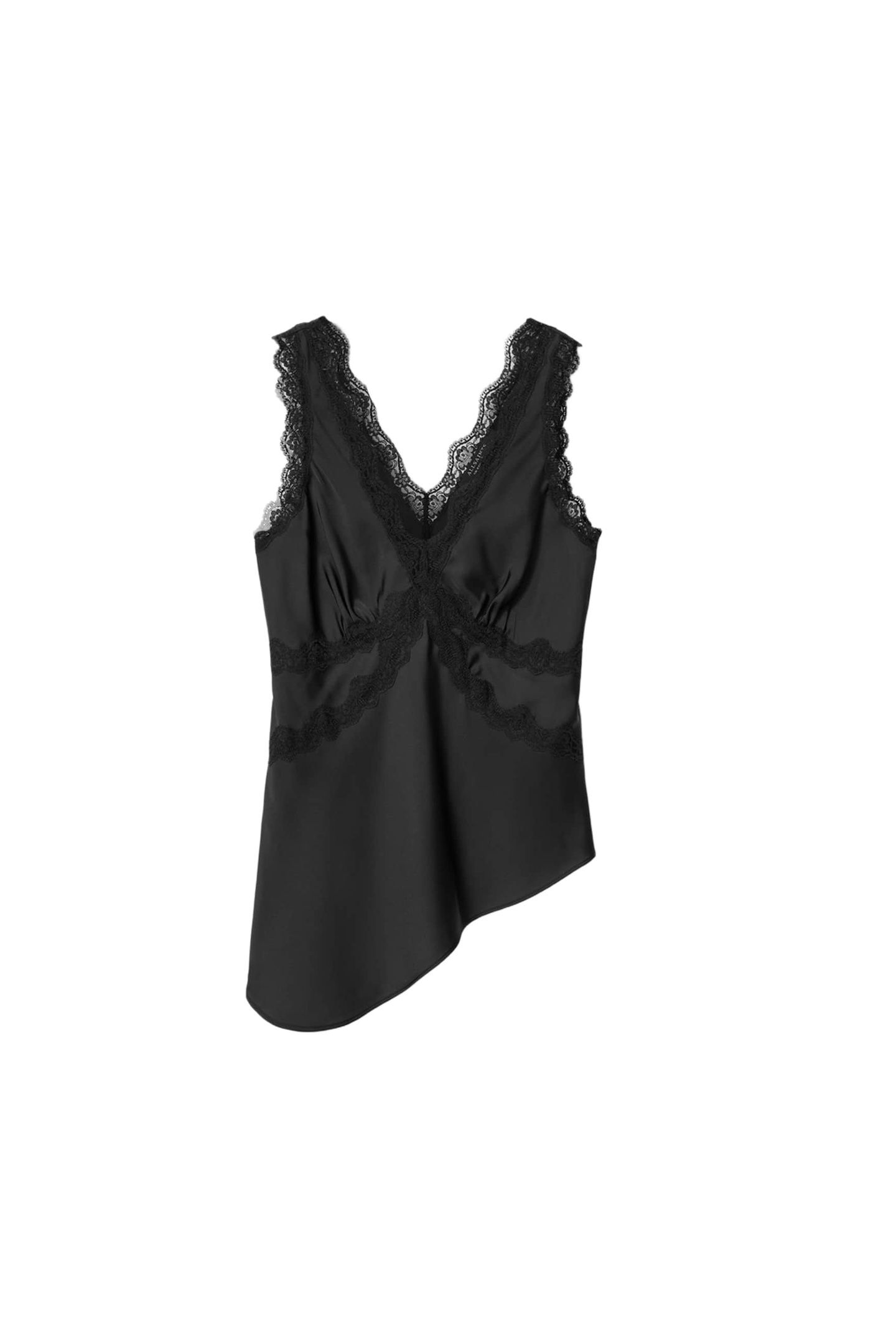 ILKA LACE CAMI BLACK 7