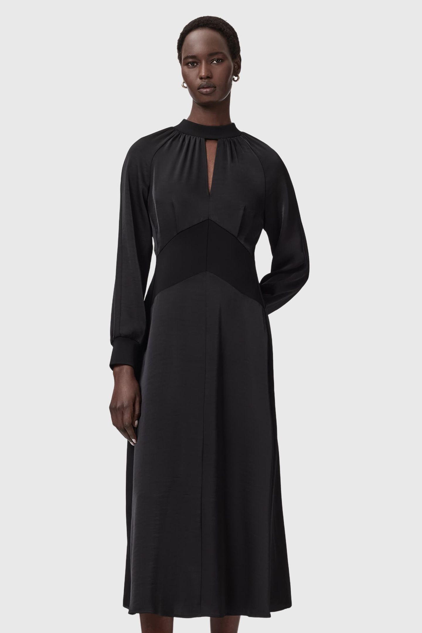 ROYA LS DRESS BLACK 3