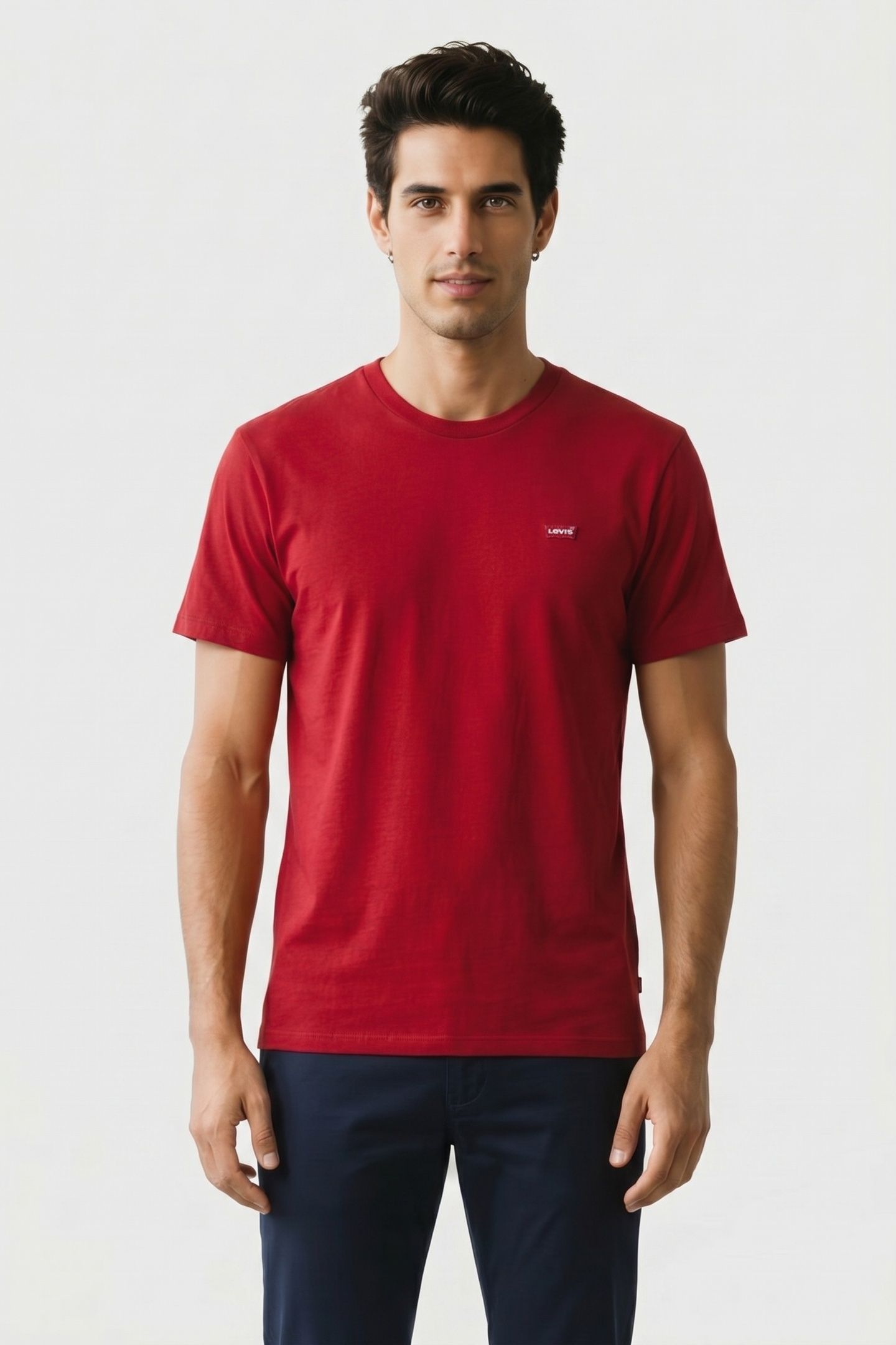 SS ORIGINAL HM TEE RHYTHMIC RED 1