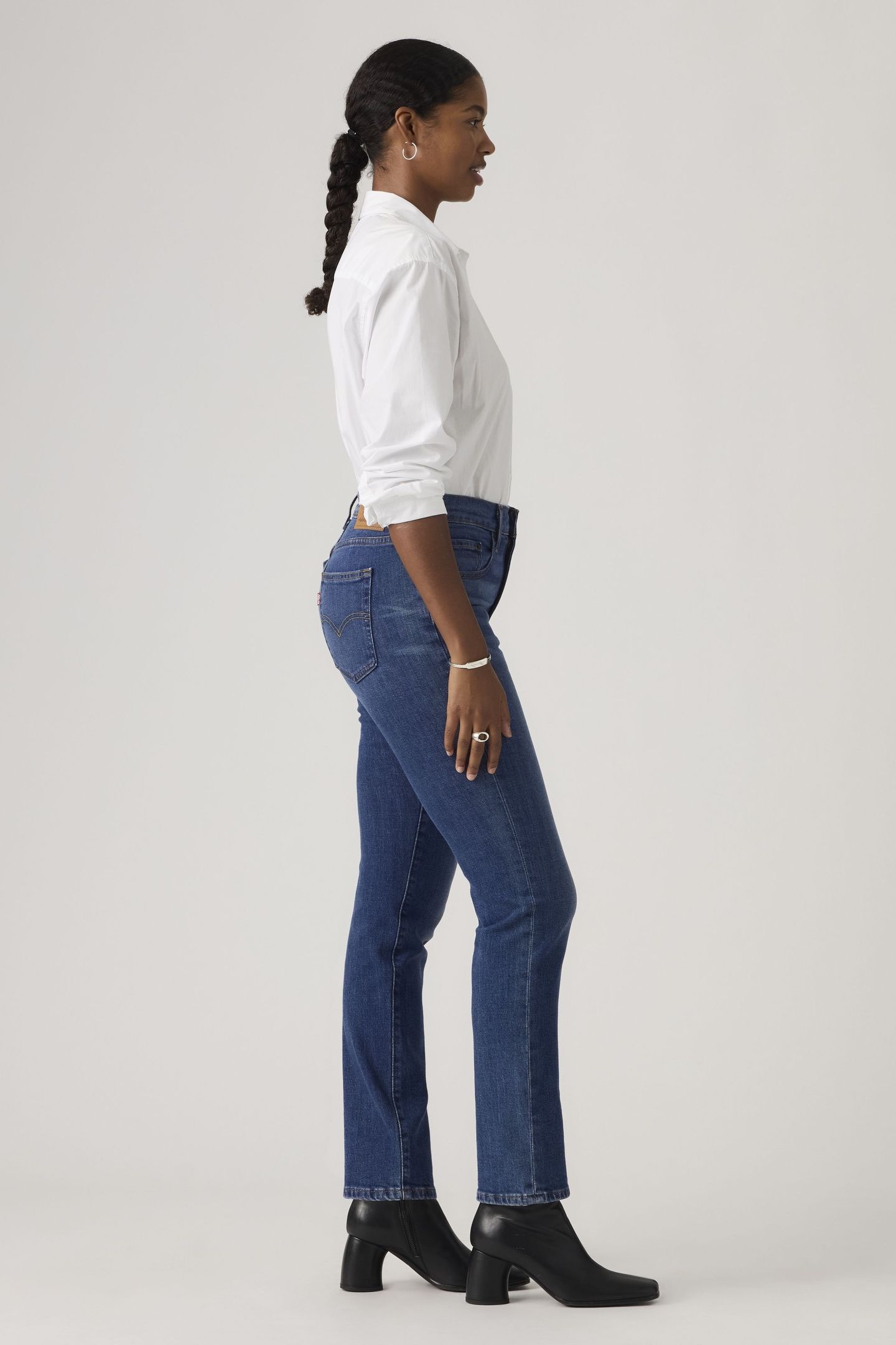 724™ HIGH RISE STRAIGHT JEANS 4