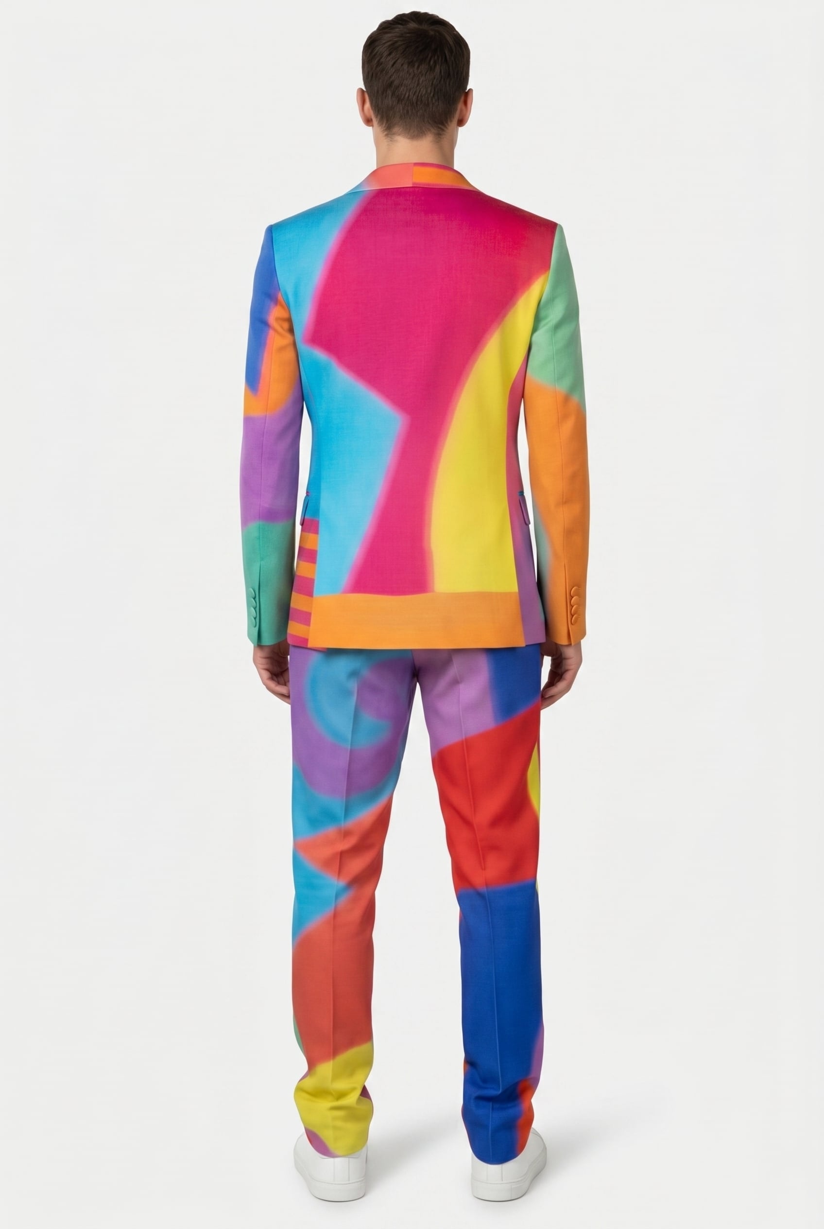 GREY SUIT MULTICOLOR 2