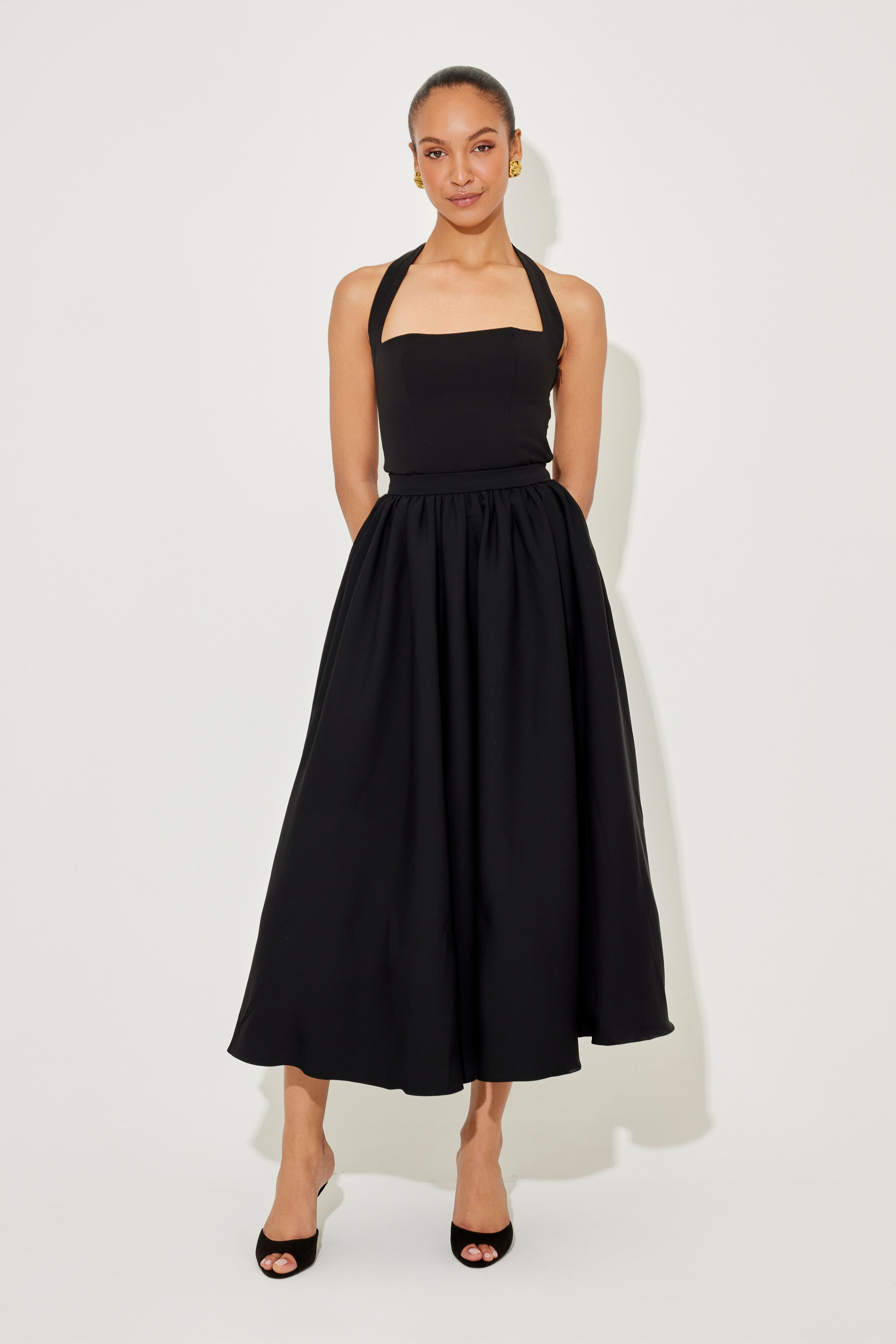 MAXI SKIRT BLACK 1