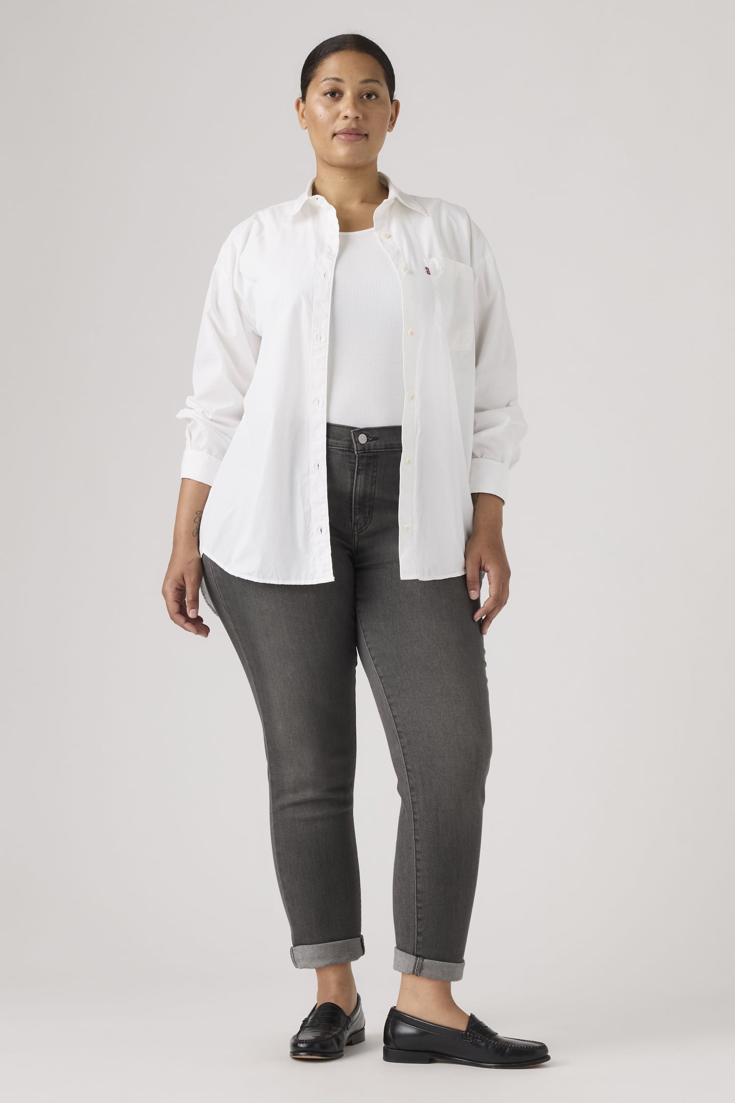 MID-RISE BOYFRIEND JEANS 1