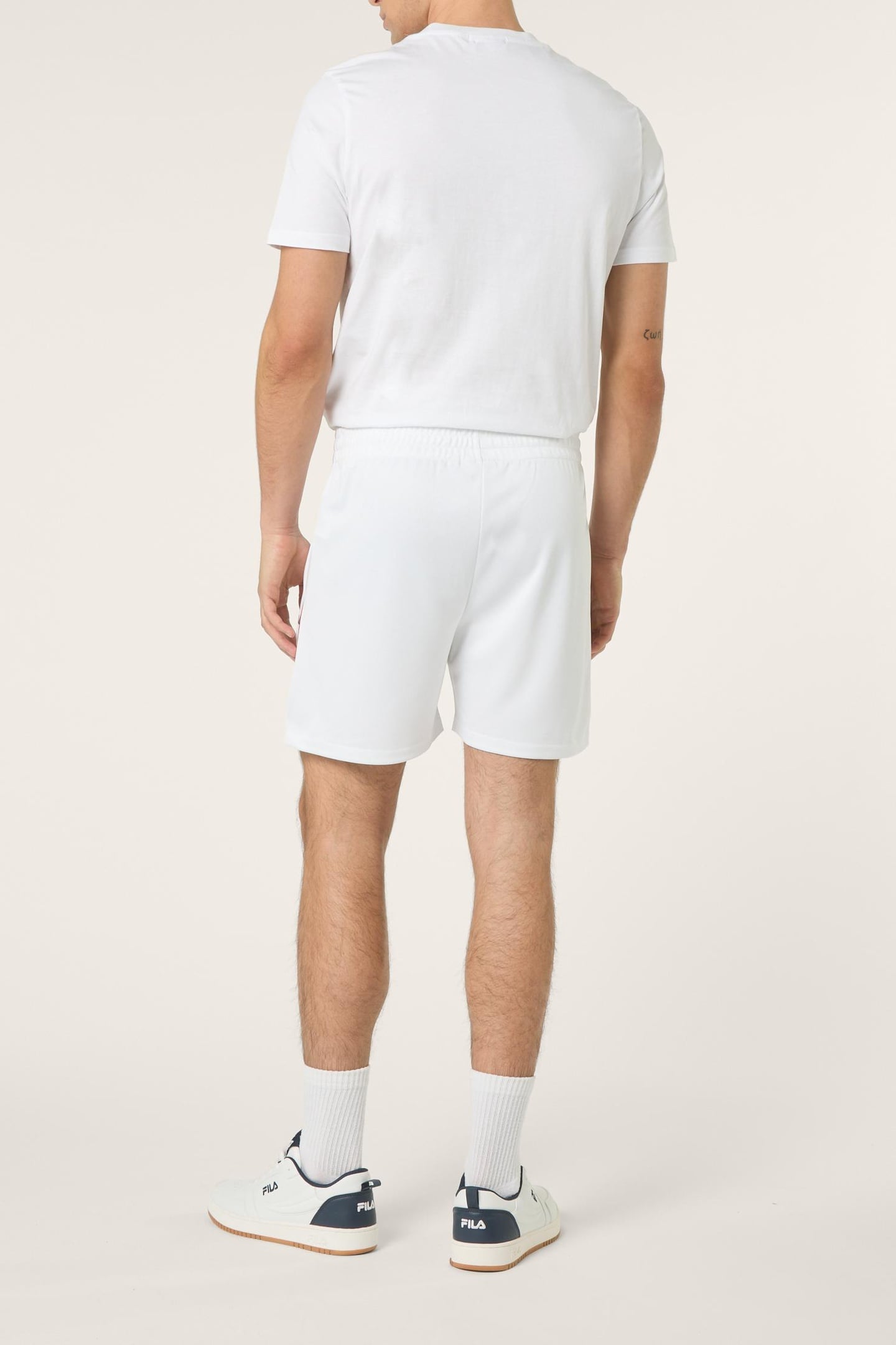 SAGANO REGULAR TRACK SHORTS BRIGHT WHITE 3