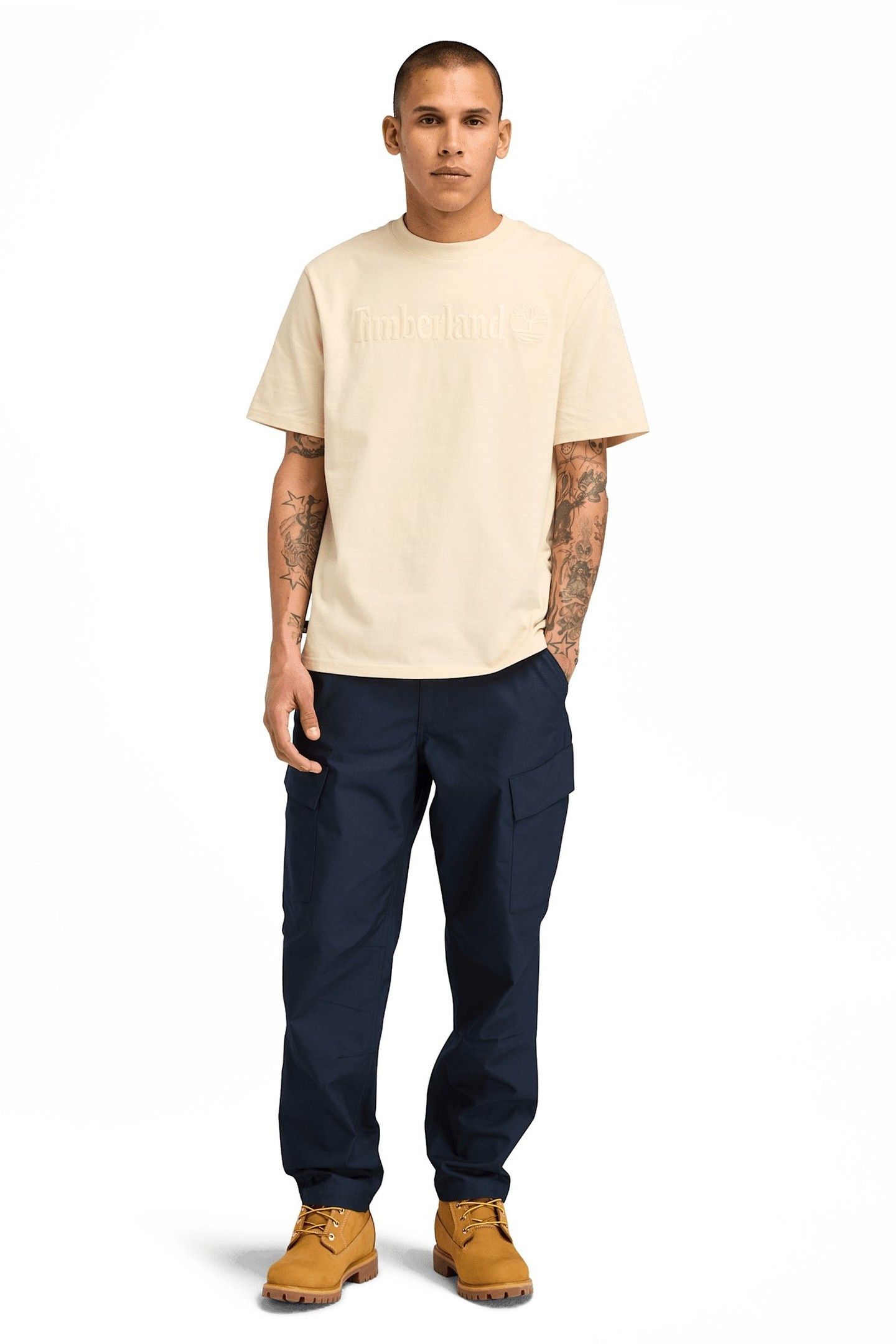 HAMPTHON SHORT SLEEVE TEE ANGORA 2