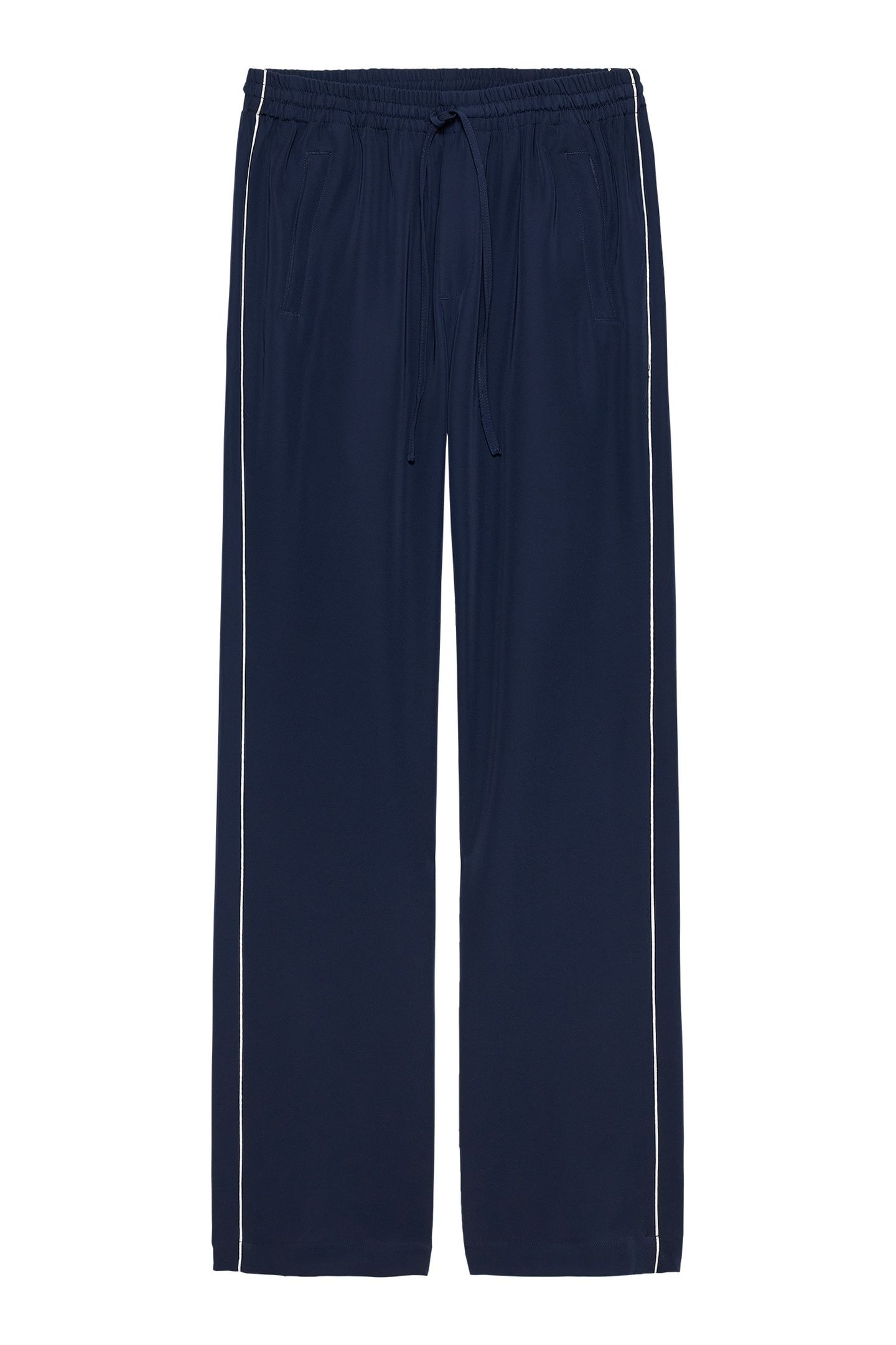 TRACKSUIT TROUSERS WITH PIPING NAVY BLAZER 4