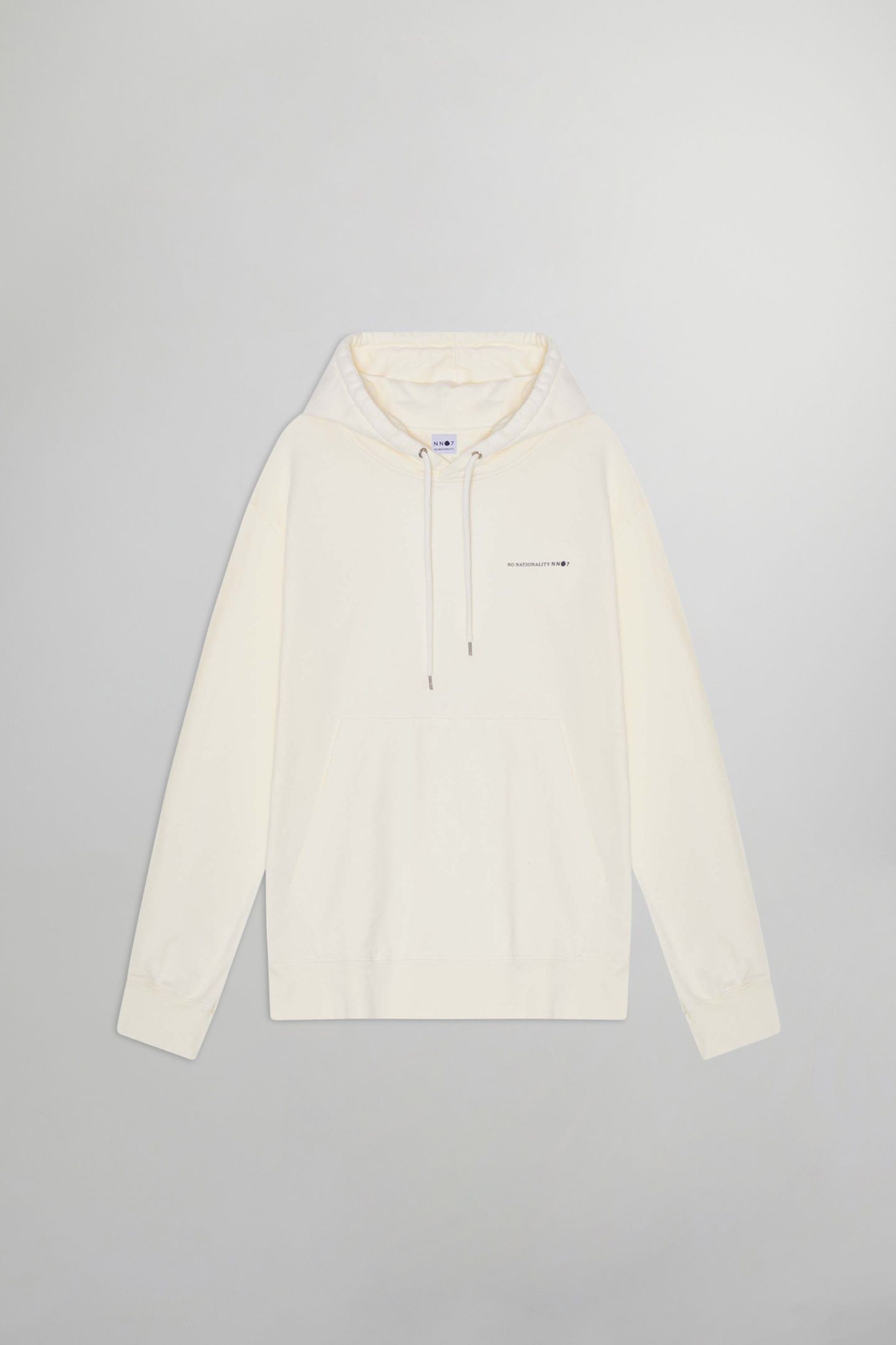 NN07 WAYLON 3472 REGULAR FIT HOODED SWEATSHIRT OFF WHITE 3