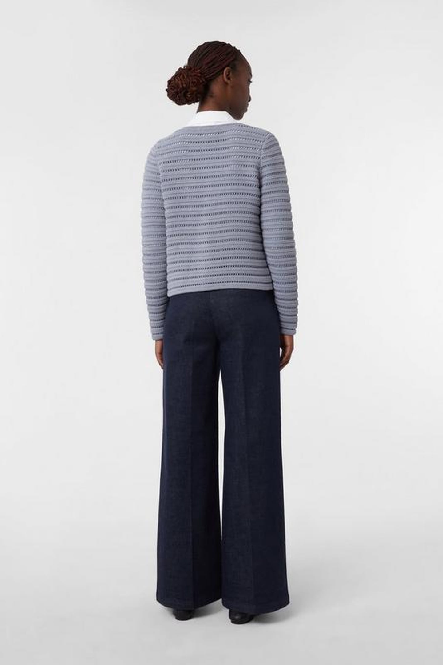 CARDIGAN GREY/BLACK 2