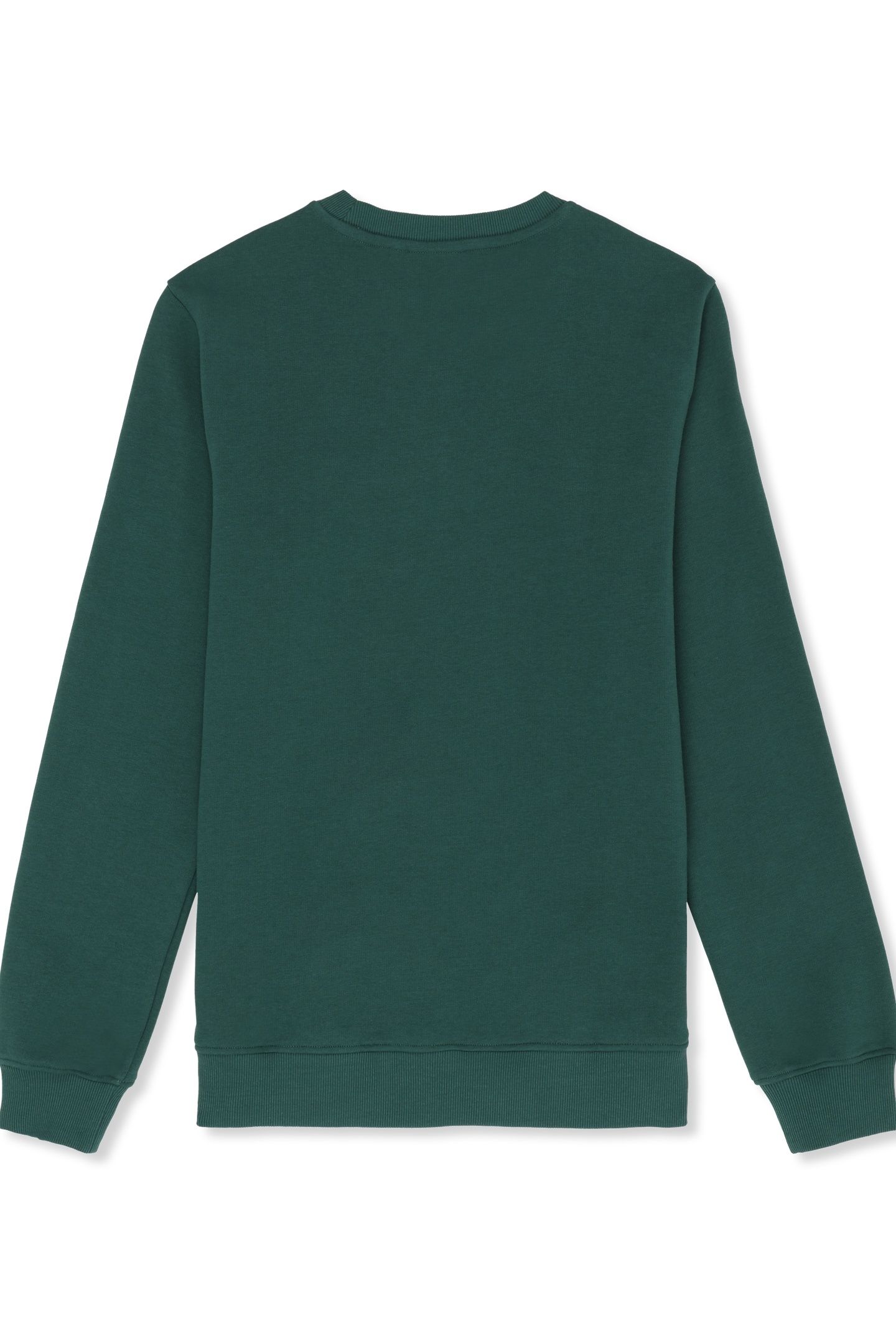 SAGANO REGULAR TAPED CREWNECK SWEATSHIRT POSY GREEN 5