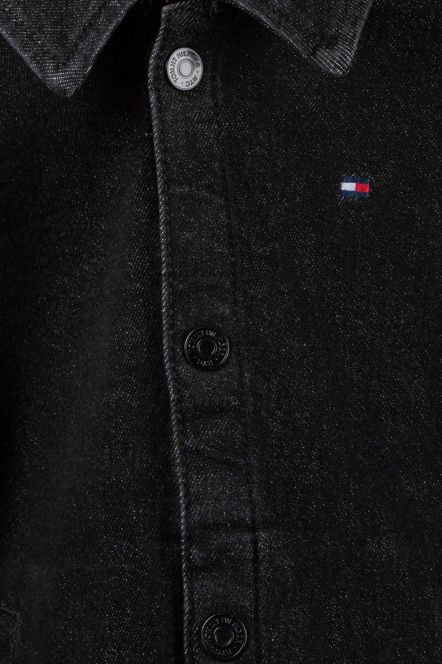 BOYS FADED GRAPHIC DENIM BLACK 4