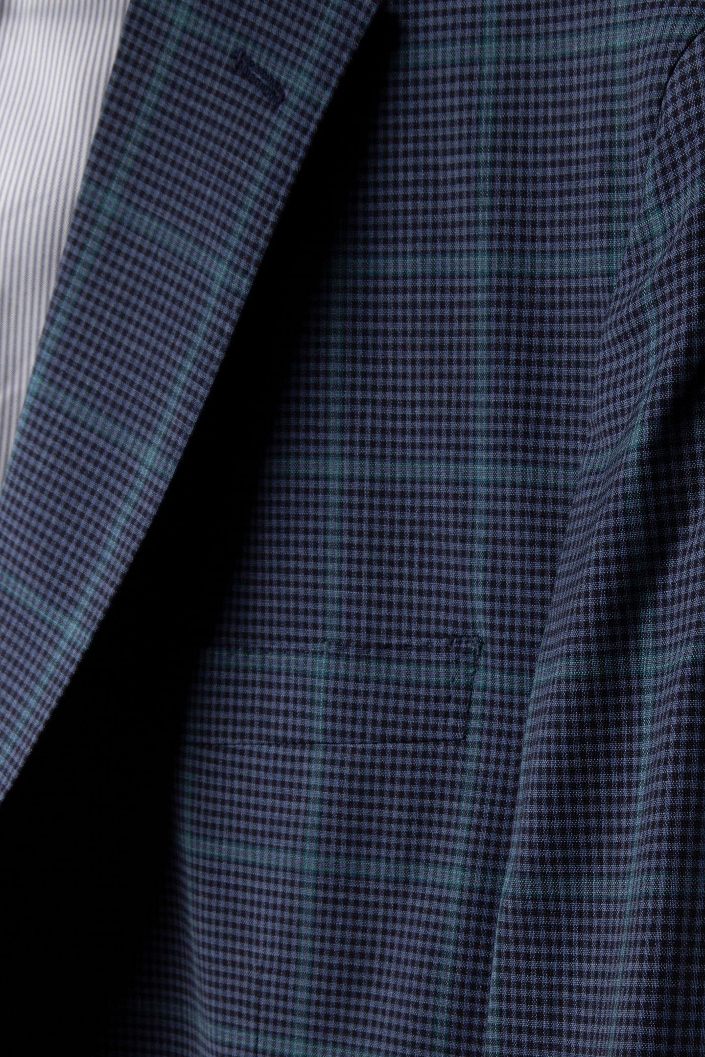 SPORT CHECK JACKET BLUE 6
