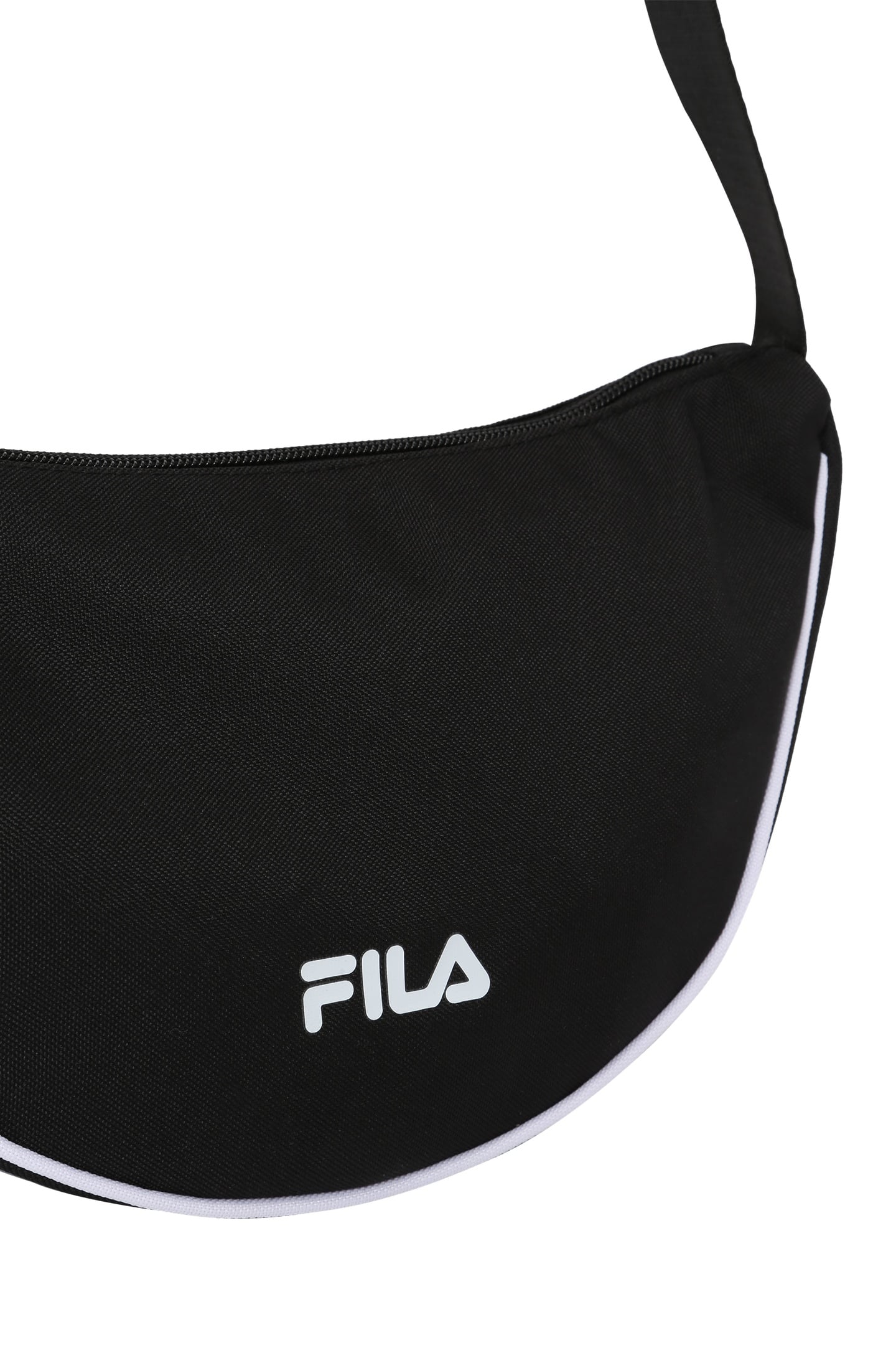 NOCCHI LOGO HALF MOON BAG BLACK 3