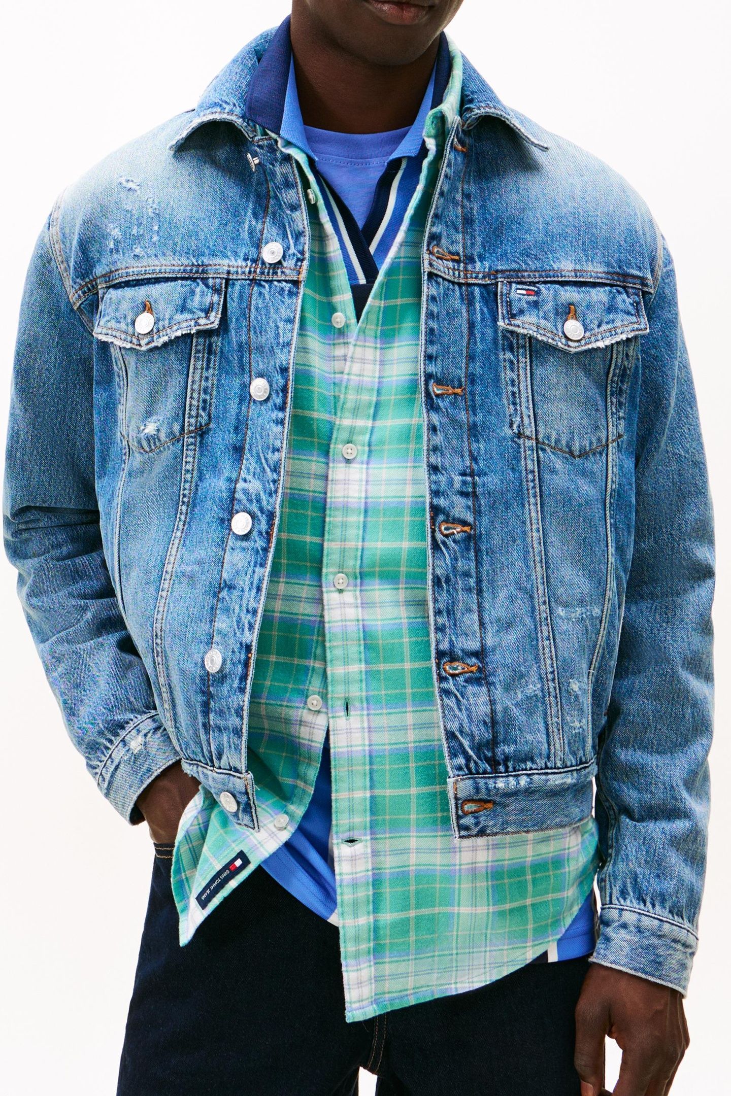 RYAN REGULAR TRUCKER JACKET DENIM LIGHT 4