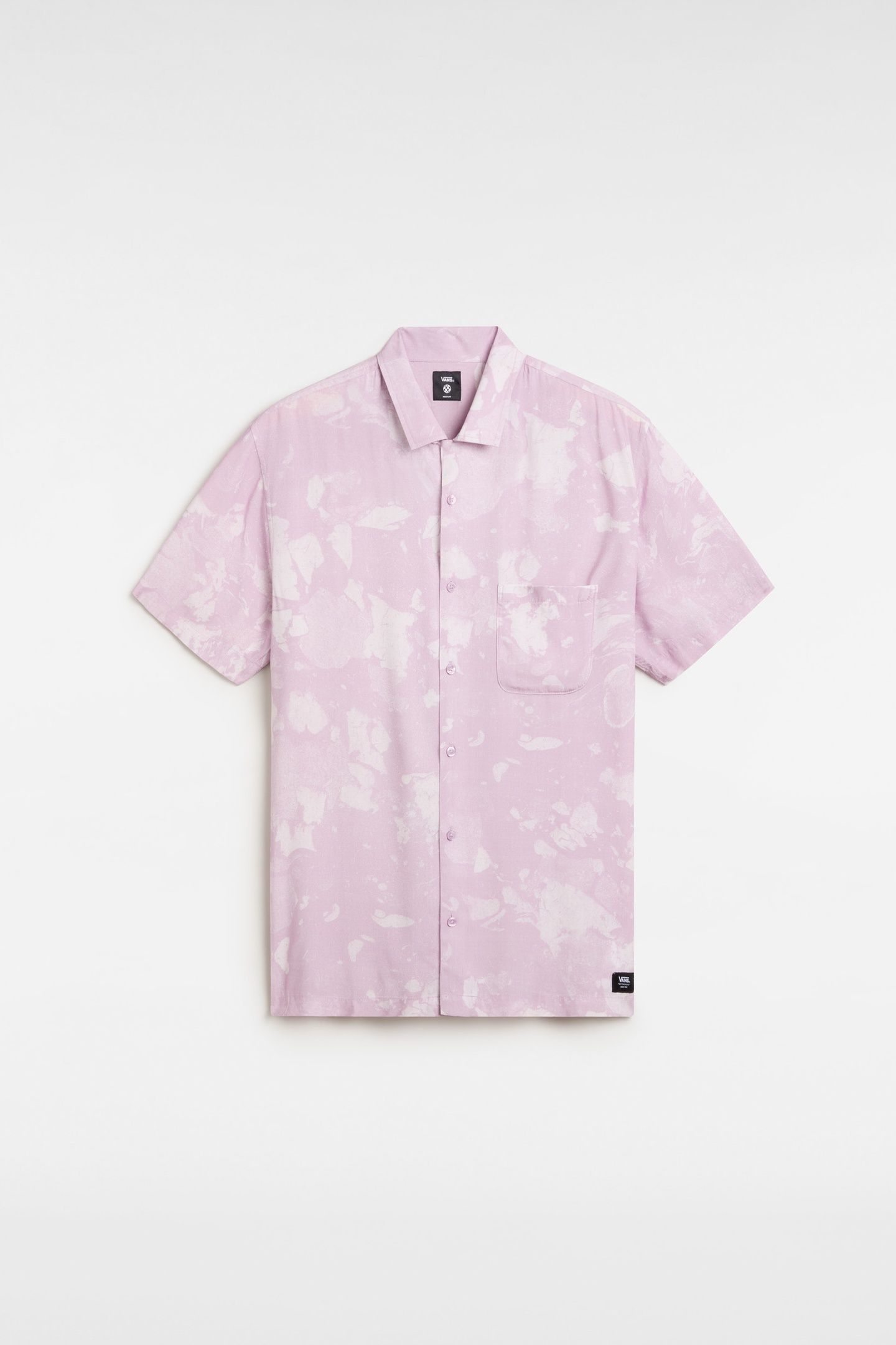 VANS CAMP LOOSE COLLAR SS WOVEN LAVENDER/MARSHMALLOW 4