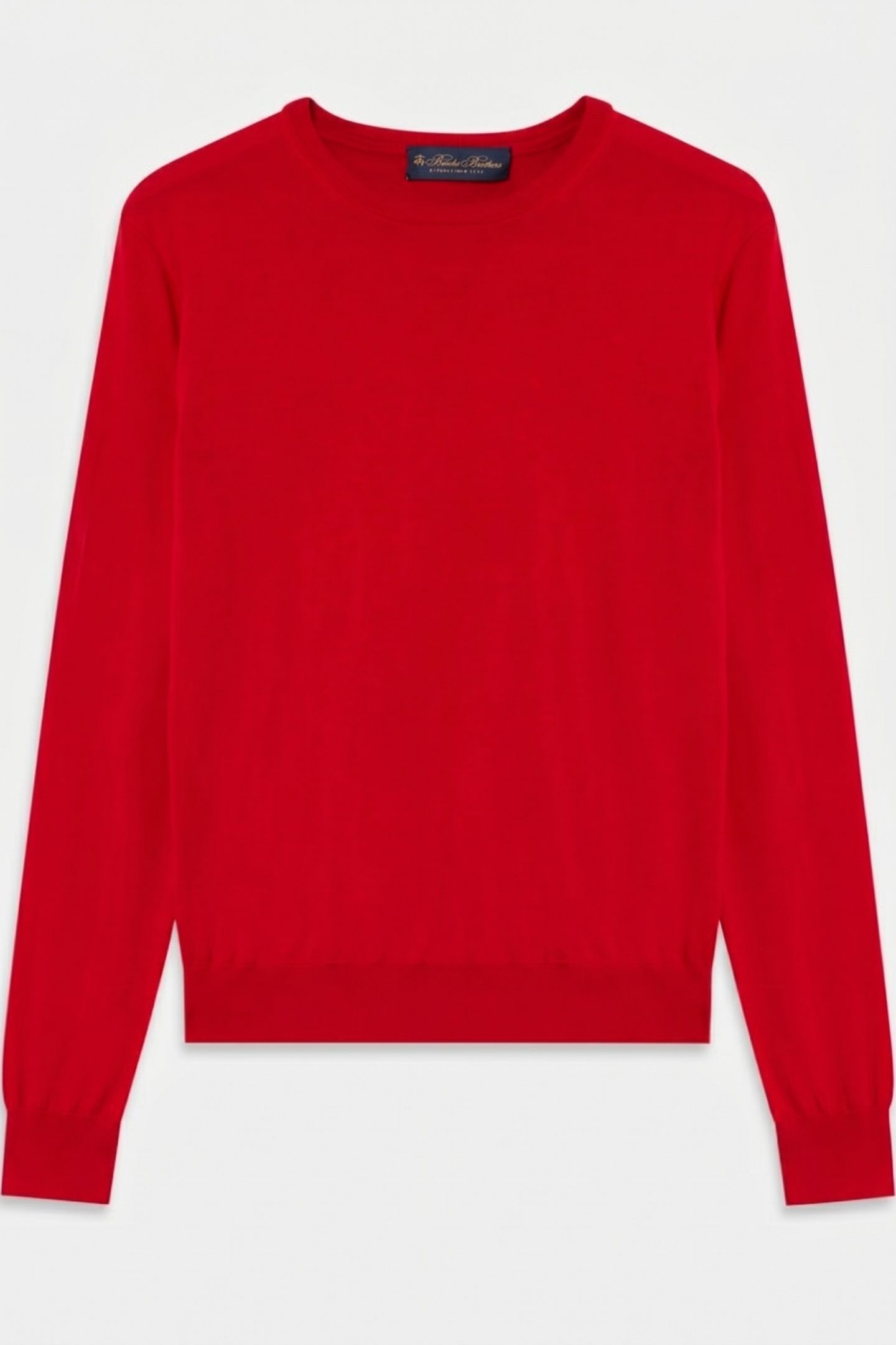 WOOL CREWNECK SWEATER RED 5
