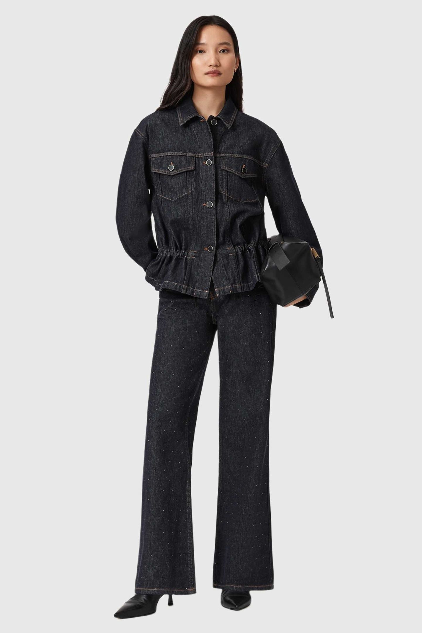 EMBER SPARKLE JEAN RAW INDIGO BLUE 1