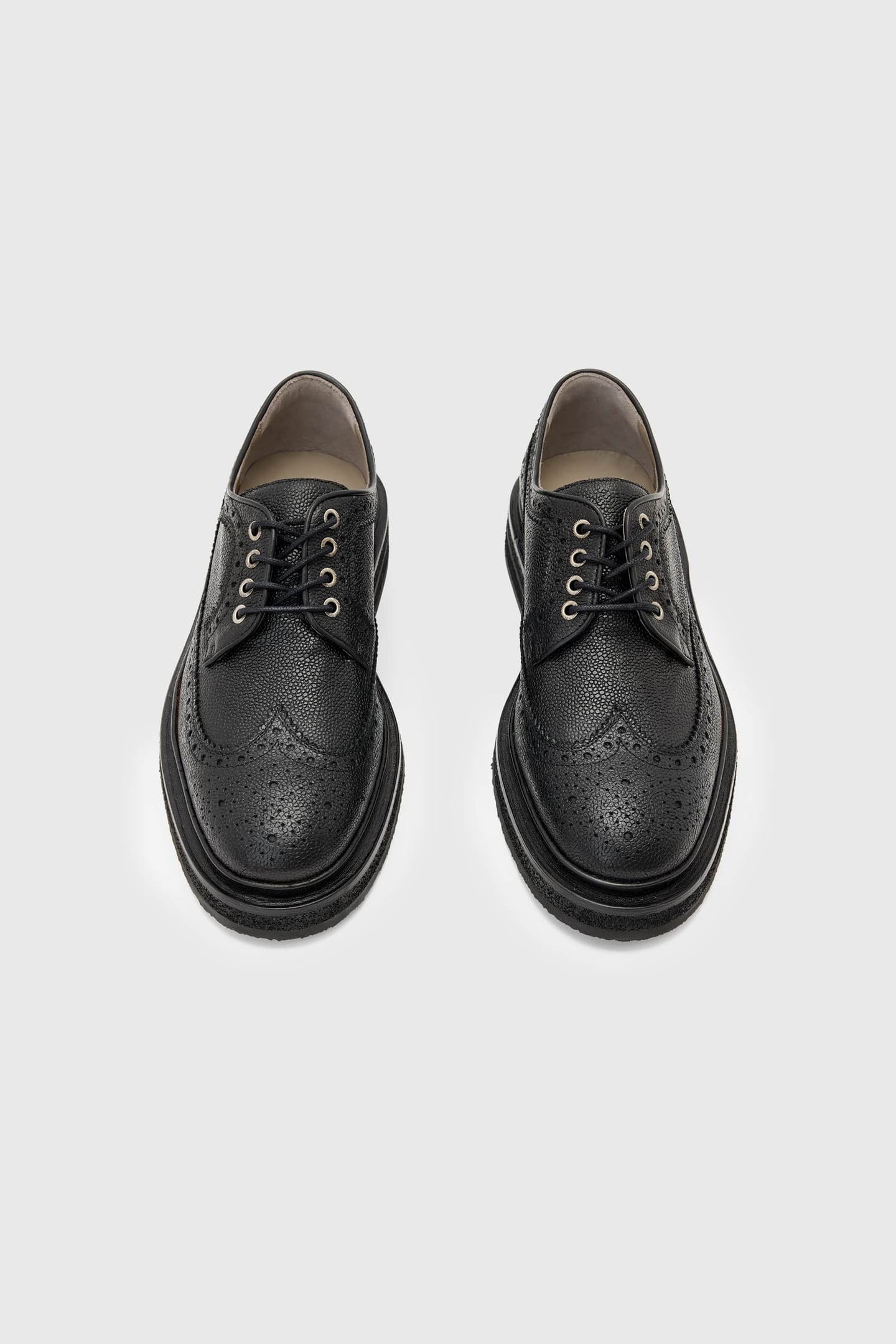 ESCHER BROGUE BLACK GRAIN 4