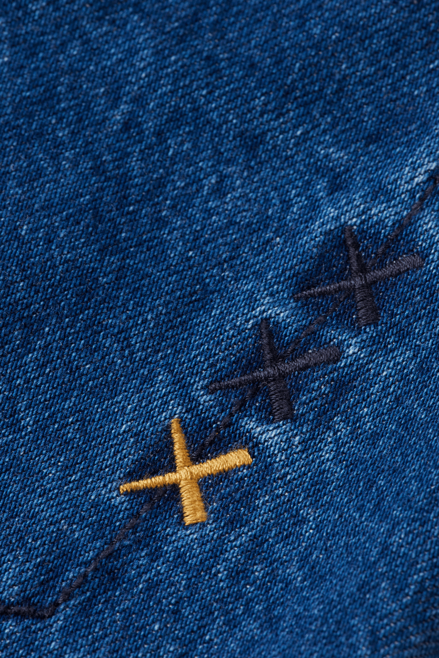 SEASONAL SUPER LOOSE PLEAT FRONT JEANS — FOREVER BLUE FOREVE 7