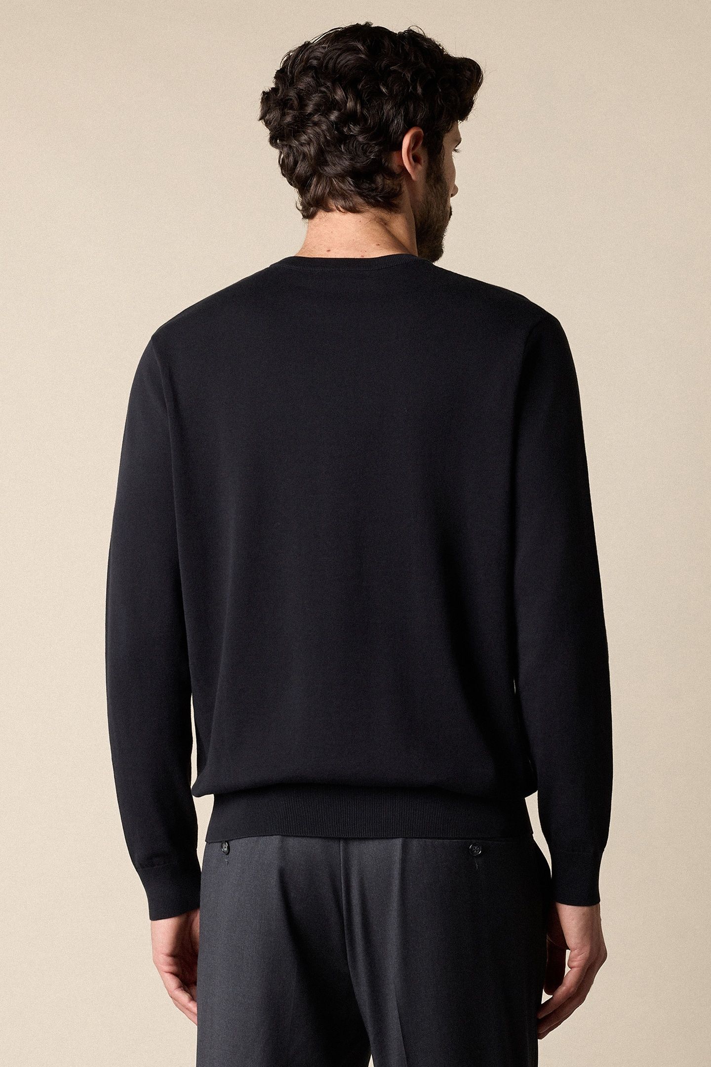 COTTON CREWNECK BLACK 3