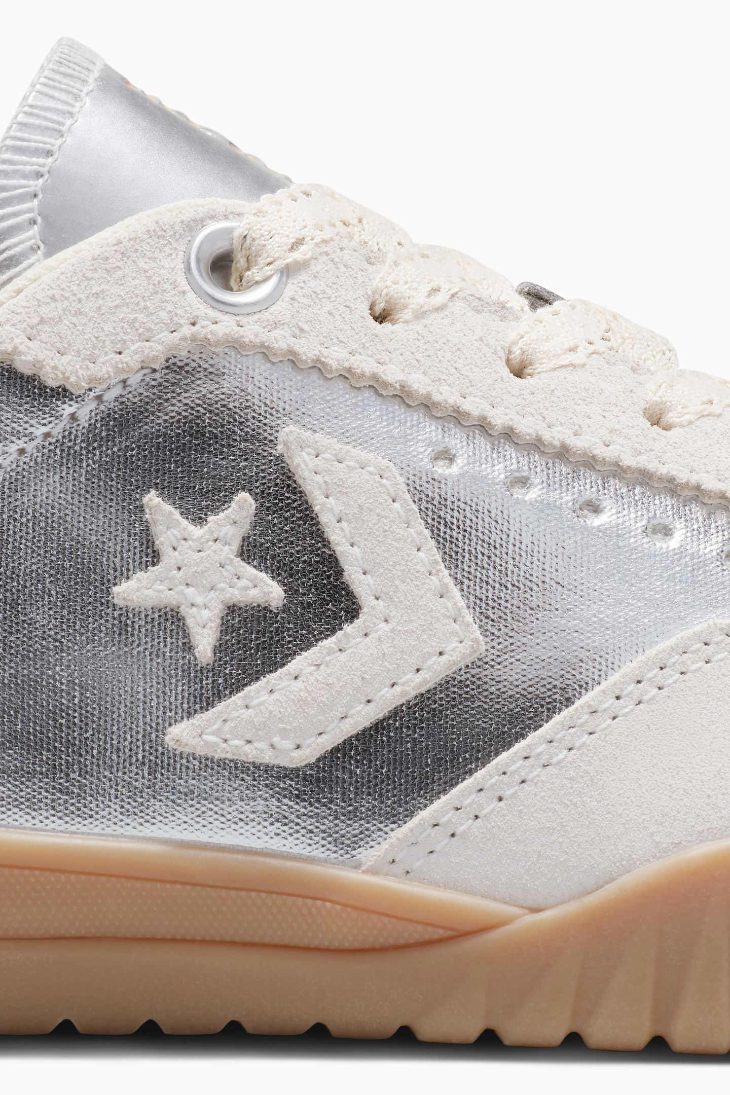 UNISEX RUN STAR TRAINER OX DULL SILVER 3