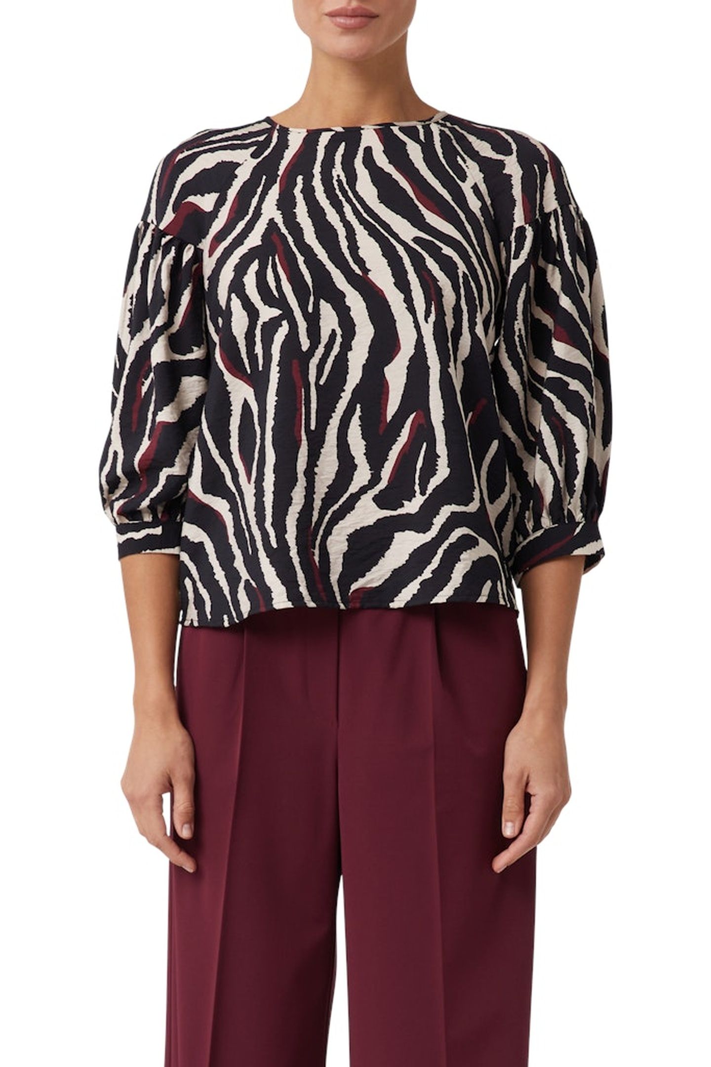 BLOUSES BURGUNDY 1