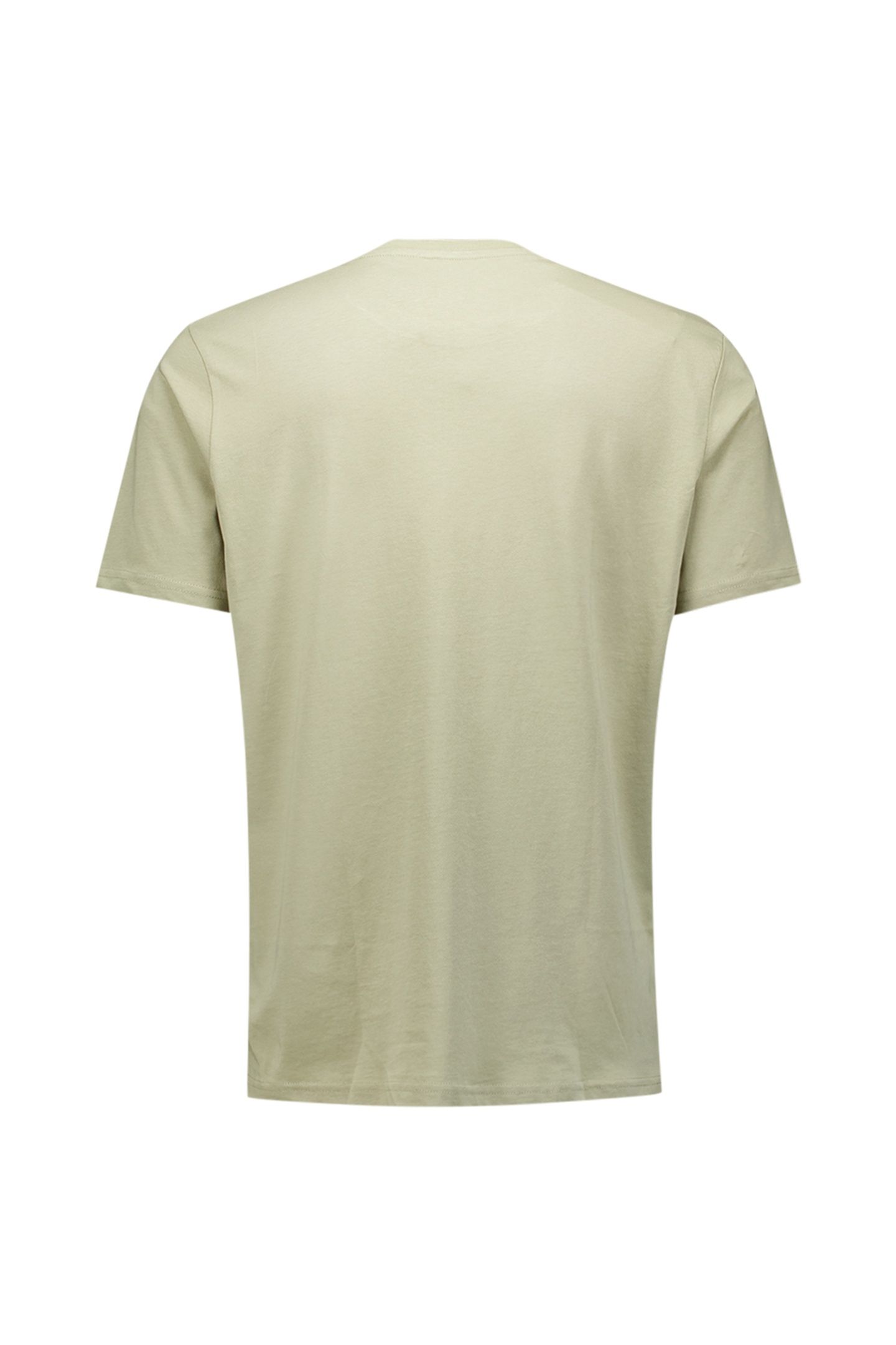 T-SHIRT CREWNECK SOLID BASIC LIGHT MOSS 6