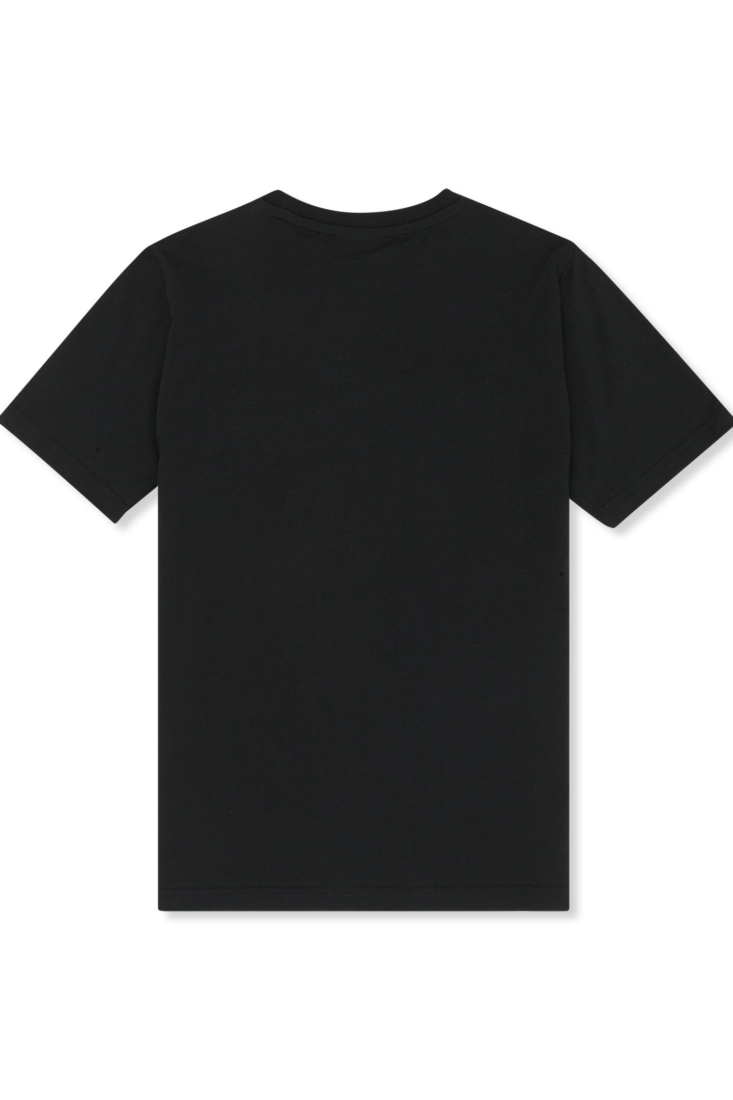 CAMPOSTINO REGULAR CONTRAST PIPING T-SHIRT BLACK 2