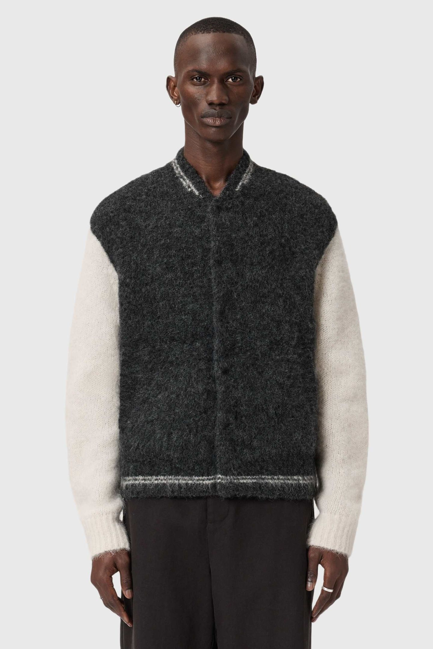 JAQUE CARDIGAN CINDER BLACK 2