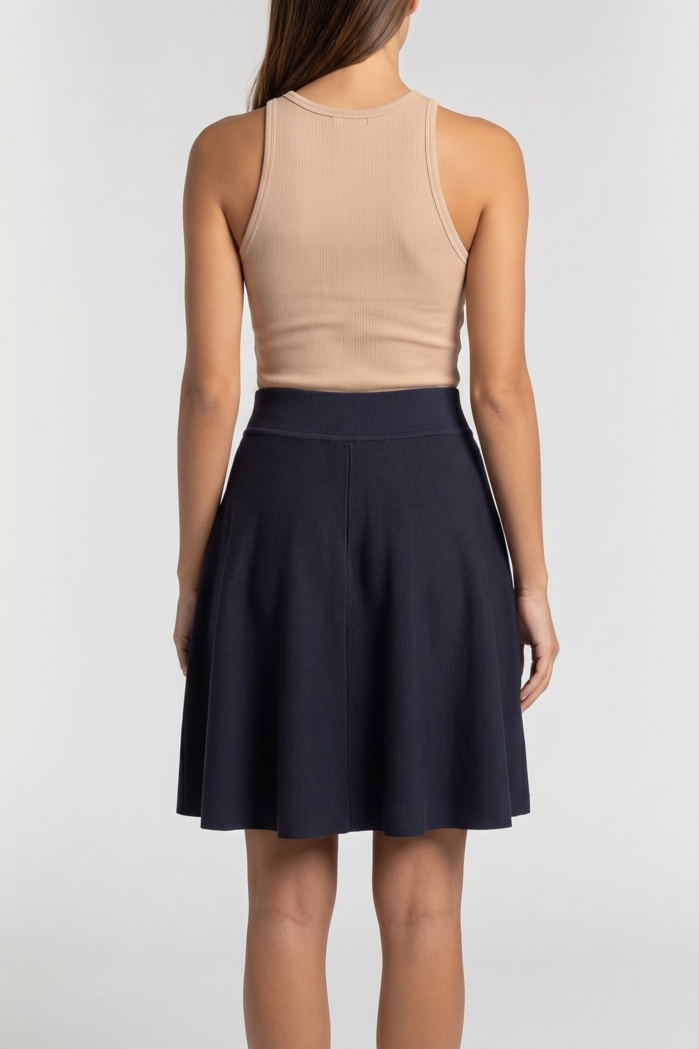 KNITTED SKIRT MIDNIGHT BLUE 3