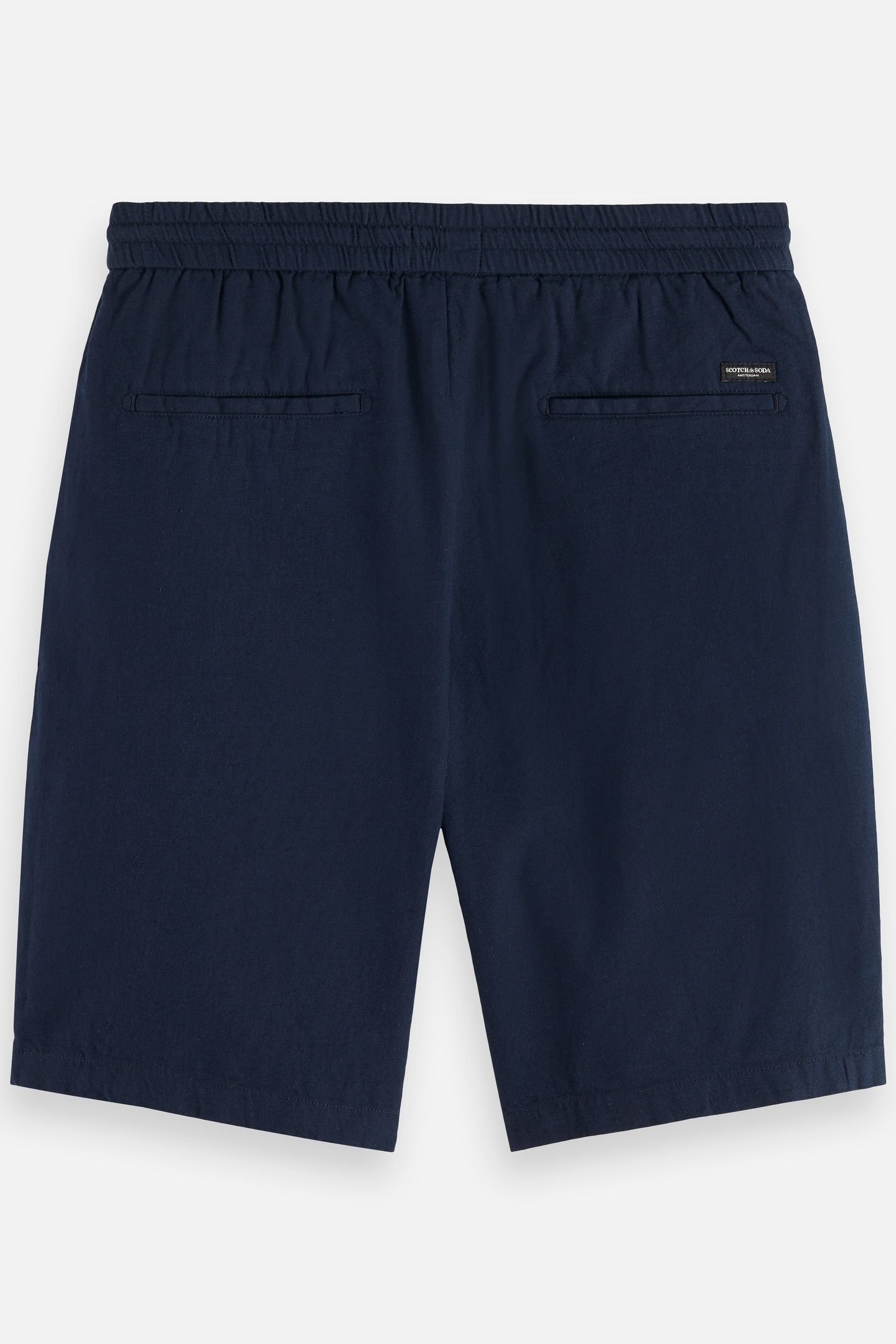 CORE - FAVE - COTTON-LINEN TWILL BERMUDA SHORT NIGHT 6