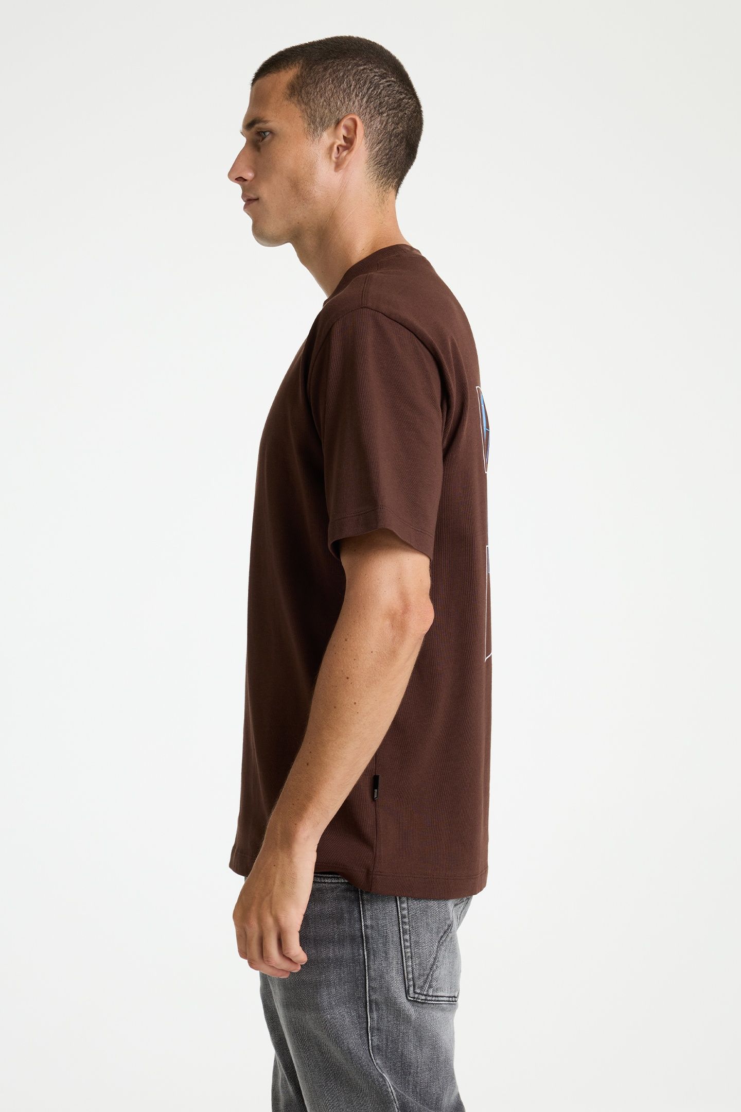 DEXX T-SHIRT SHORT SLEEVE C. COFFEE 4