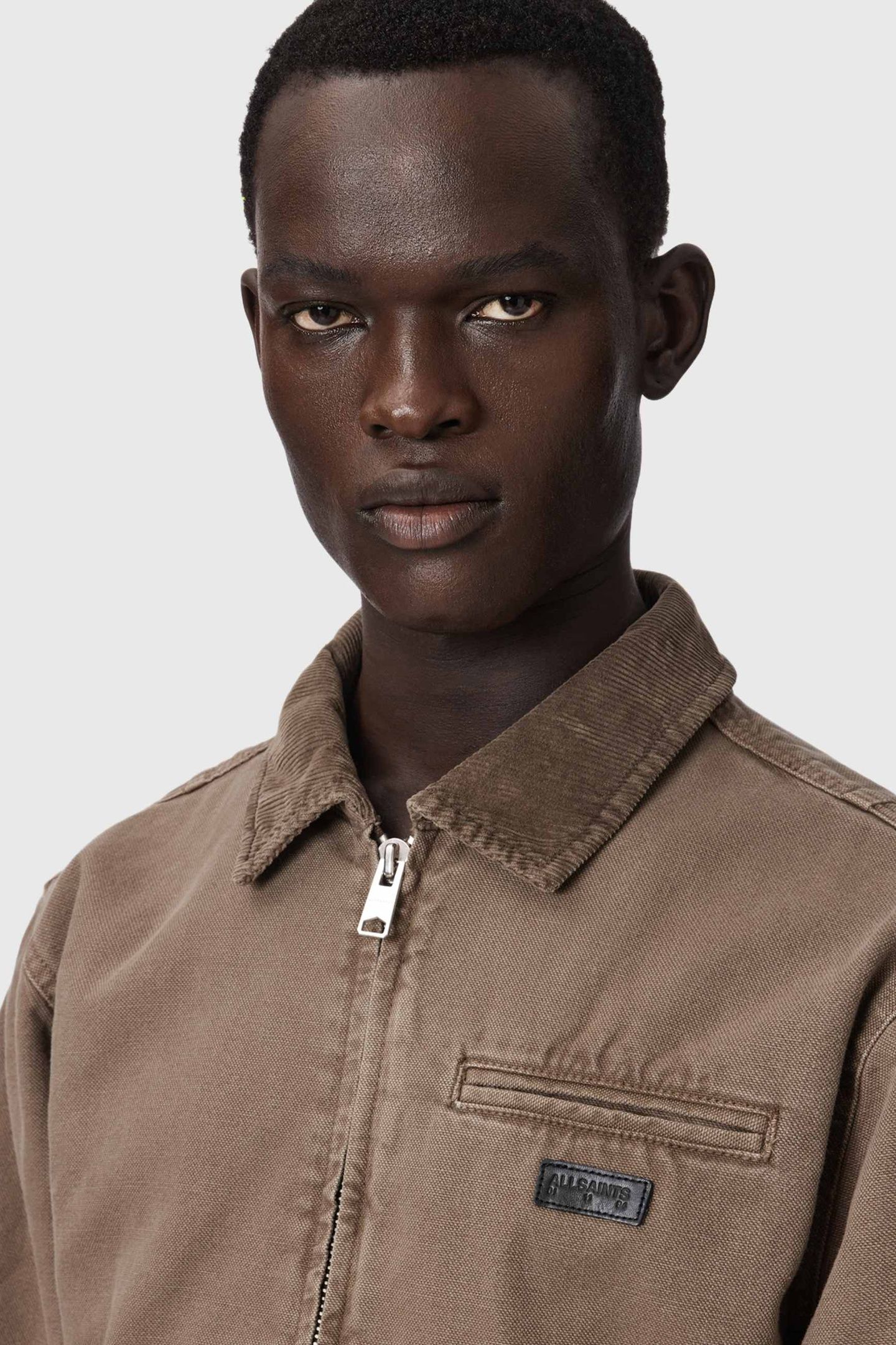 KOREY CANVAS JACKET MIRE BROWN 7