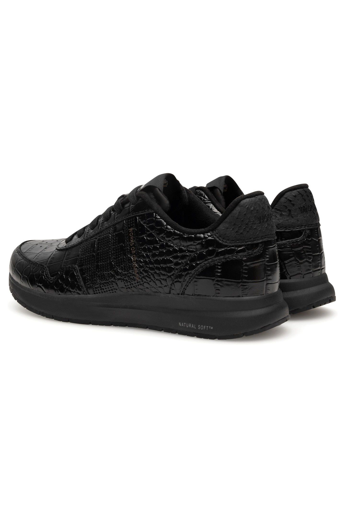 NORA NATURAL SOFT CROCO BLACK 2