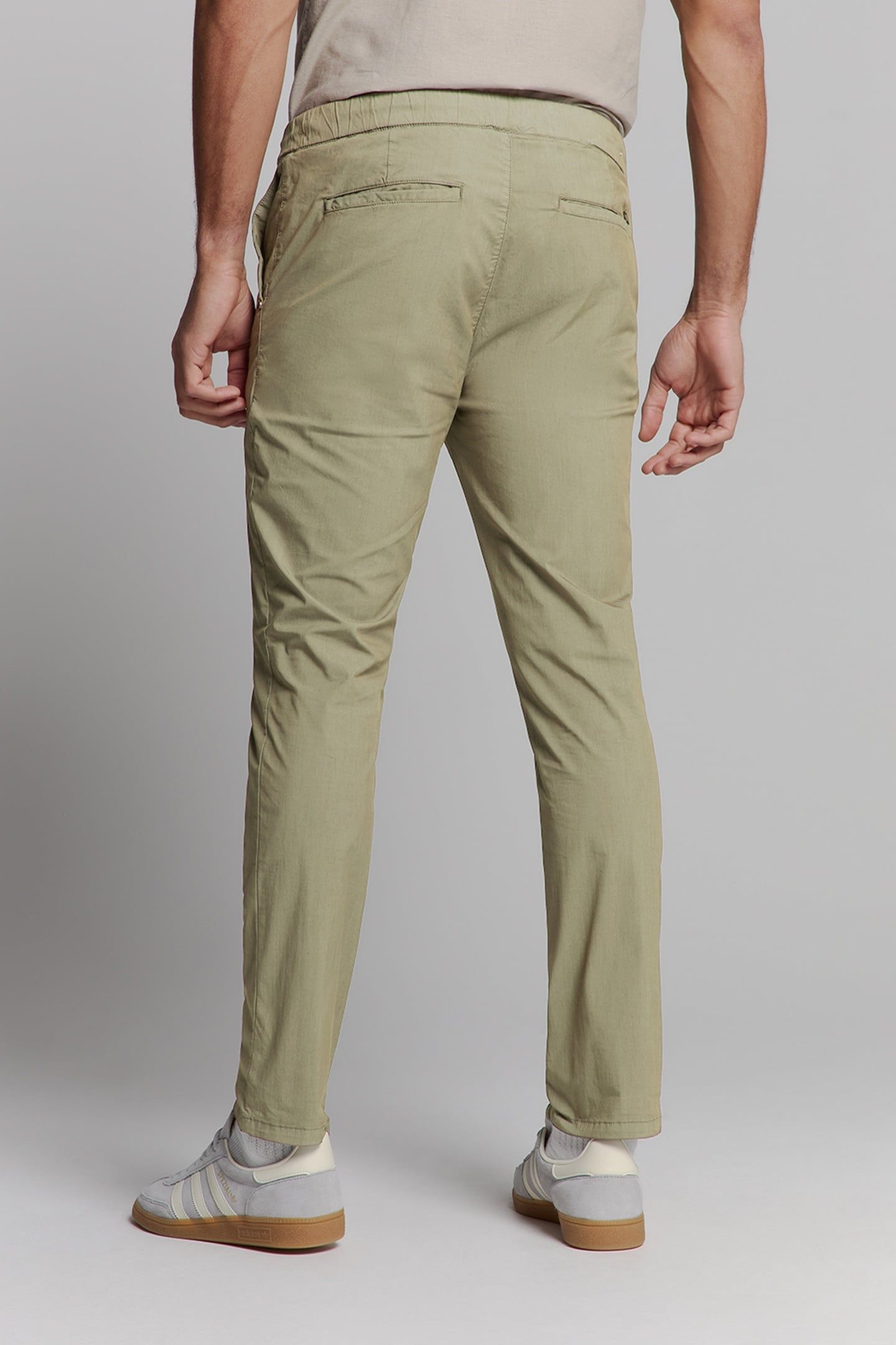 PANTS STRETCH LIGHT WEIGHT GARMENT DYED MID ARMY 3