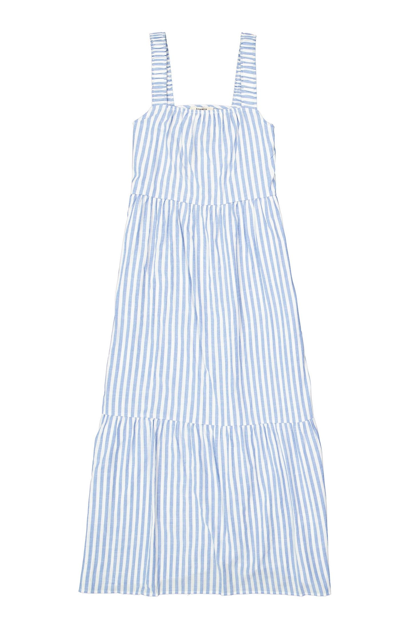 LADIES DRESS BLUE WAVE 4