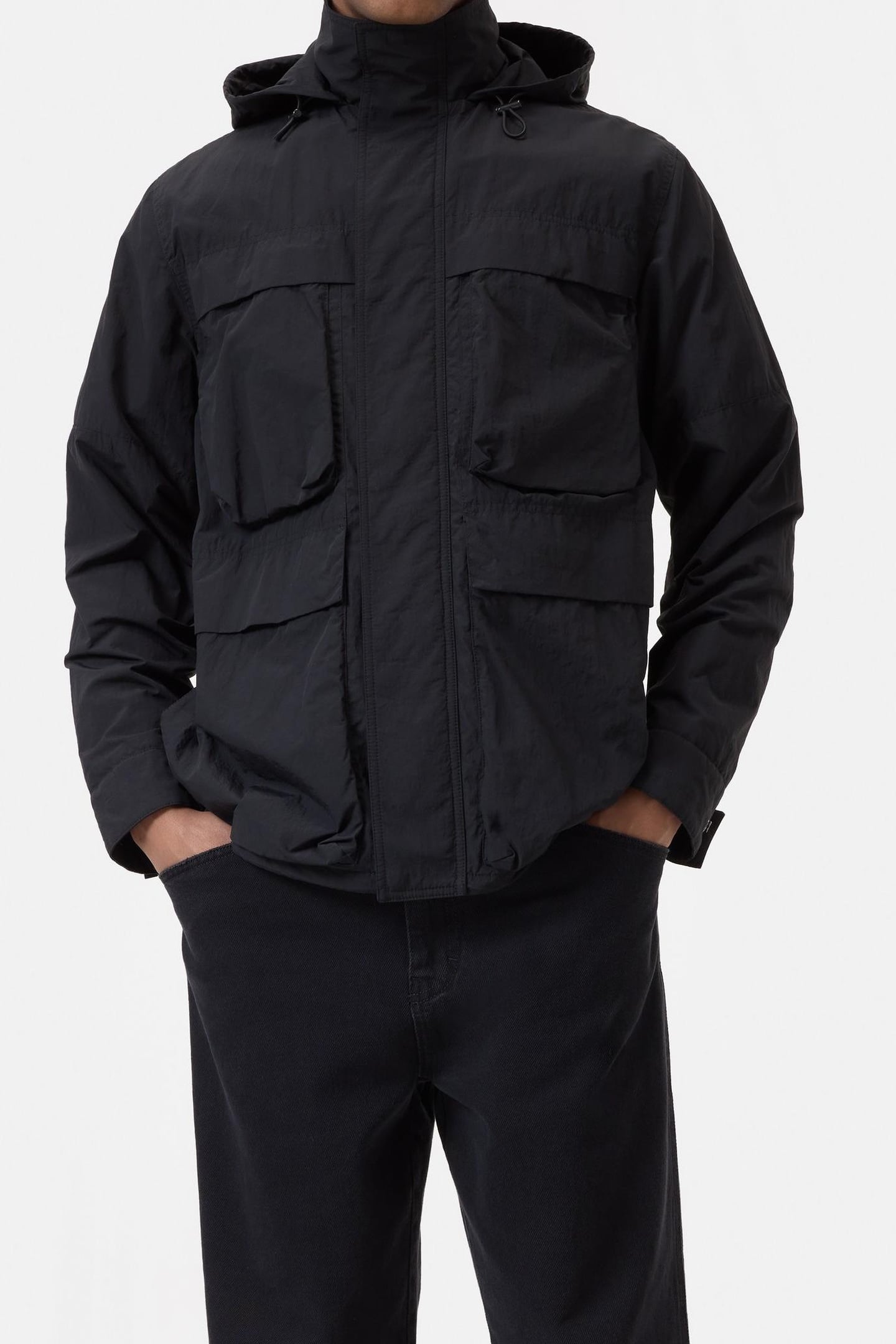 UTILITY JACKET BLACK 1